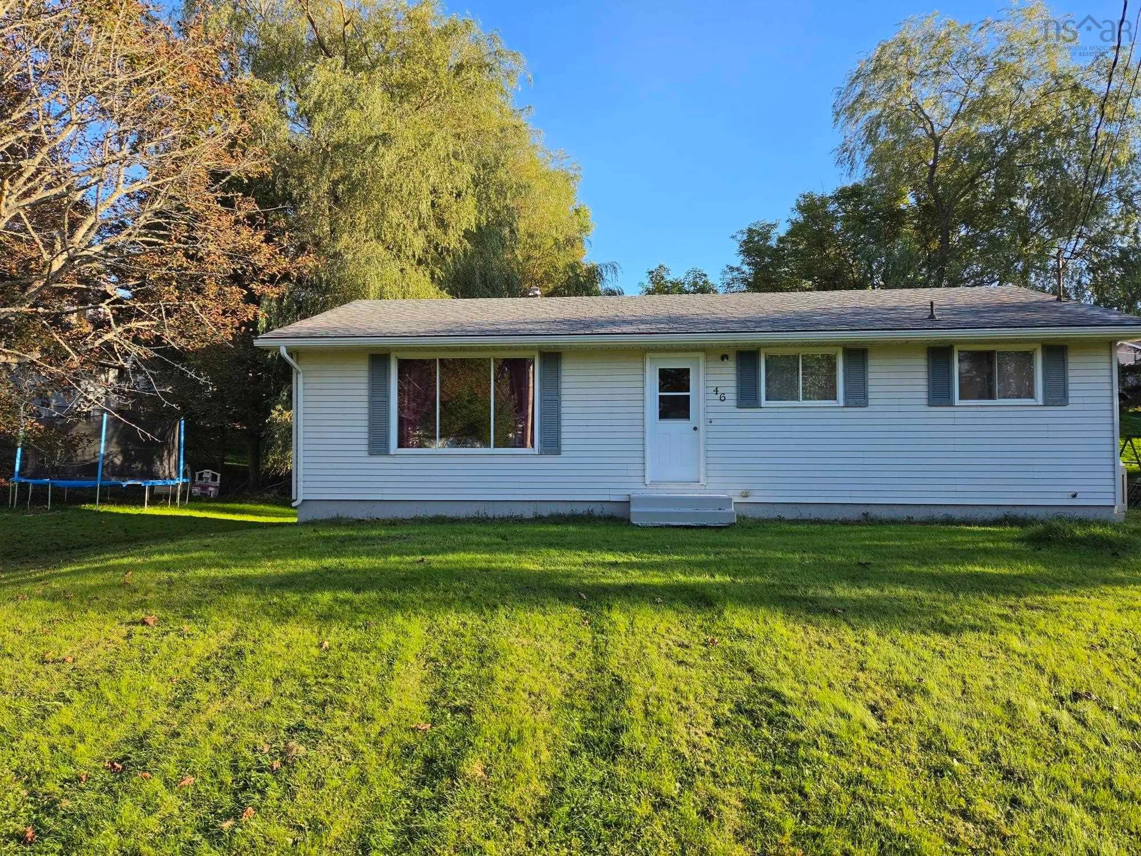 Home with vinyl exterior material, street for 46 Minerva Dr, Truro Nova Scotia B2N 5N7