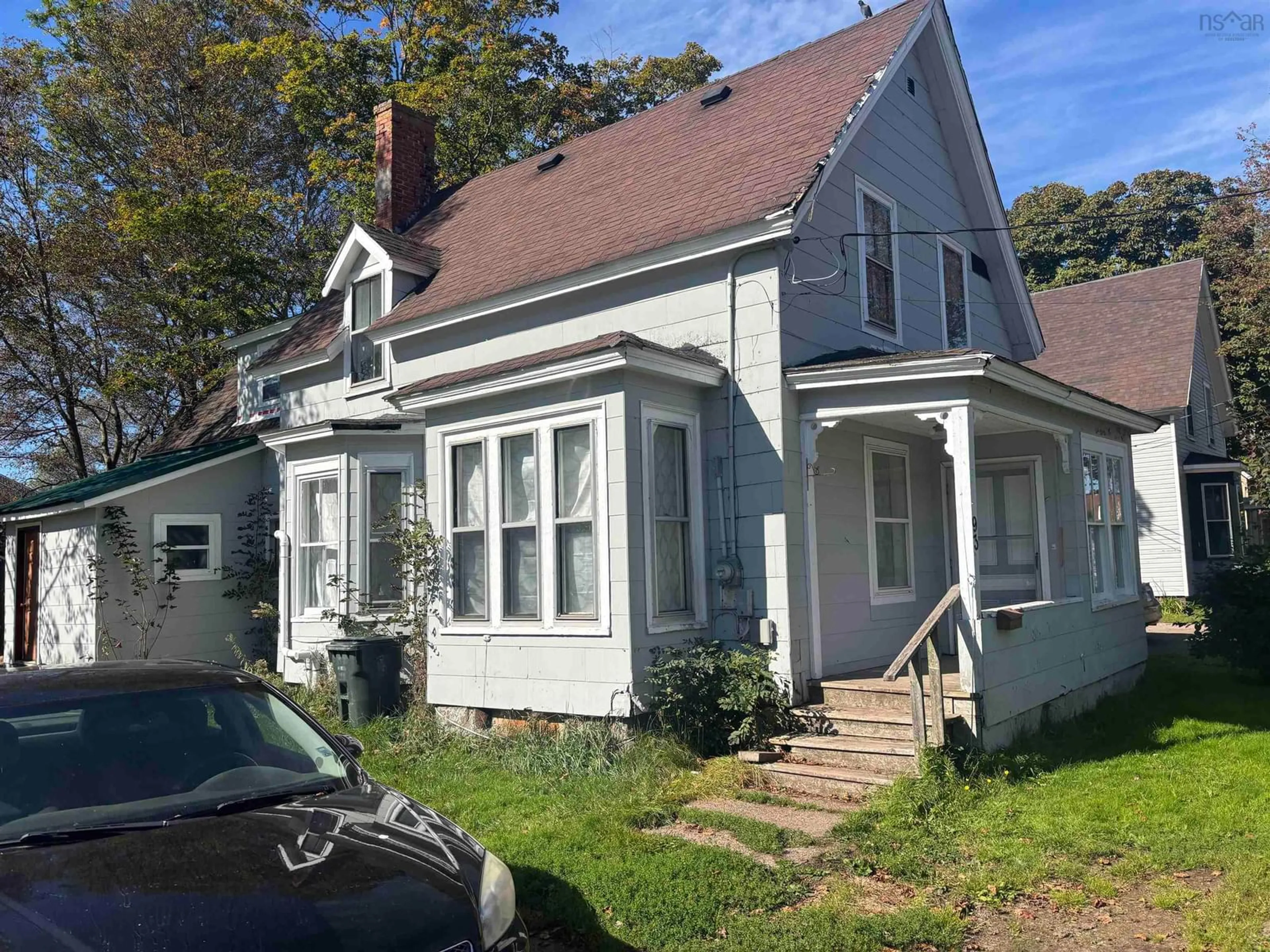 Home with vinyl exterior material, street for 93 Church St, Amherst Nova Scotia B4H 3B3