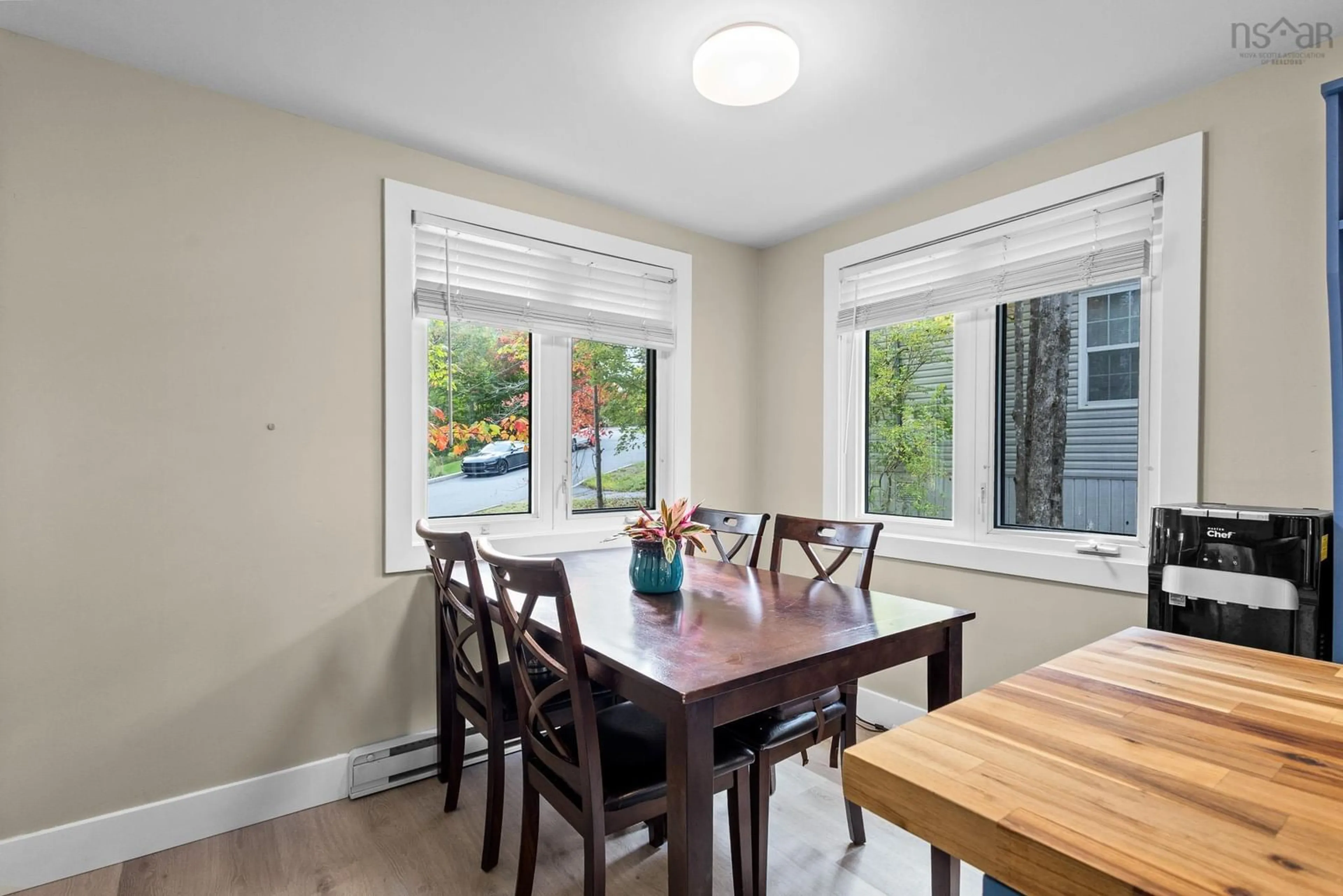 Dining room, wood/laminate floor for 319 Ioney Hill, Beaver Bank Nova Scotia B4C 1M6
