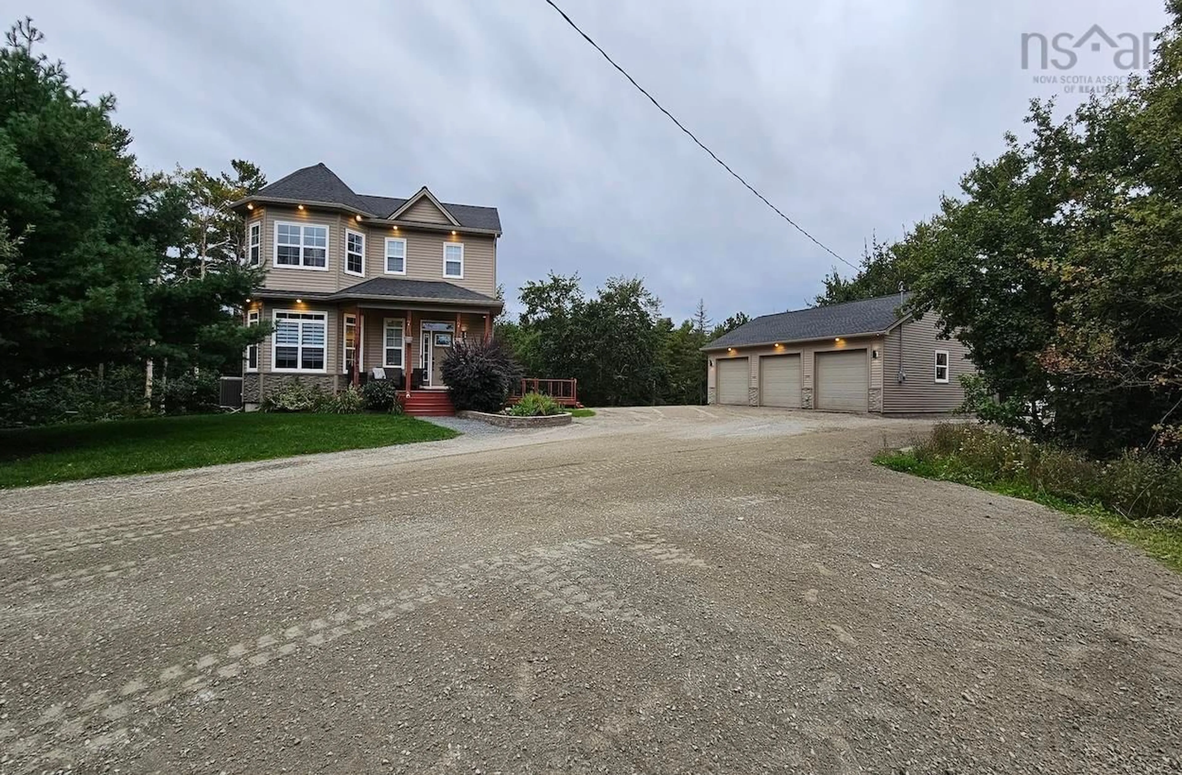 A pic from outside/outdoor area/front of a property/back of a property/a pic from drone, street for 612 Highway 1, Mount Uniacke Nova Scotia B0N 1Z0