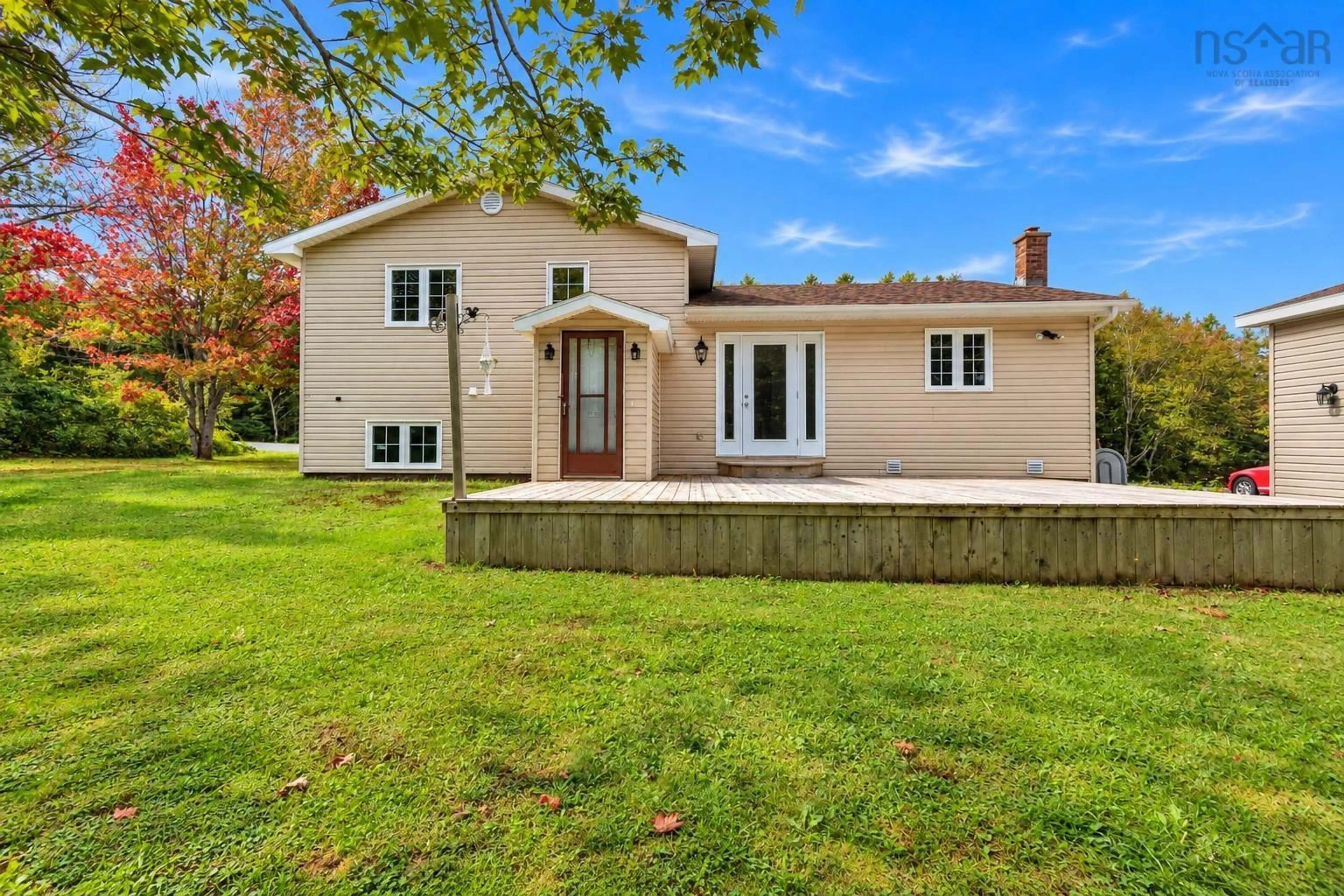 A pic from outside/outdoor area/front of a property/back of a property/a pic from drone, unknown for 255 Weidner Dr, Prime Brook Nova Scotia B1S 1V4