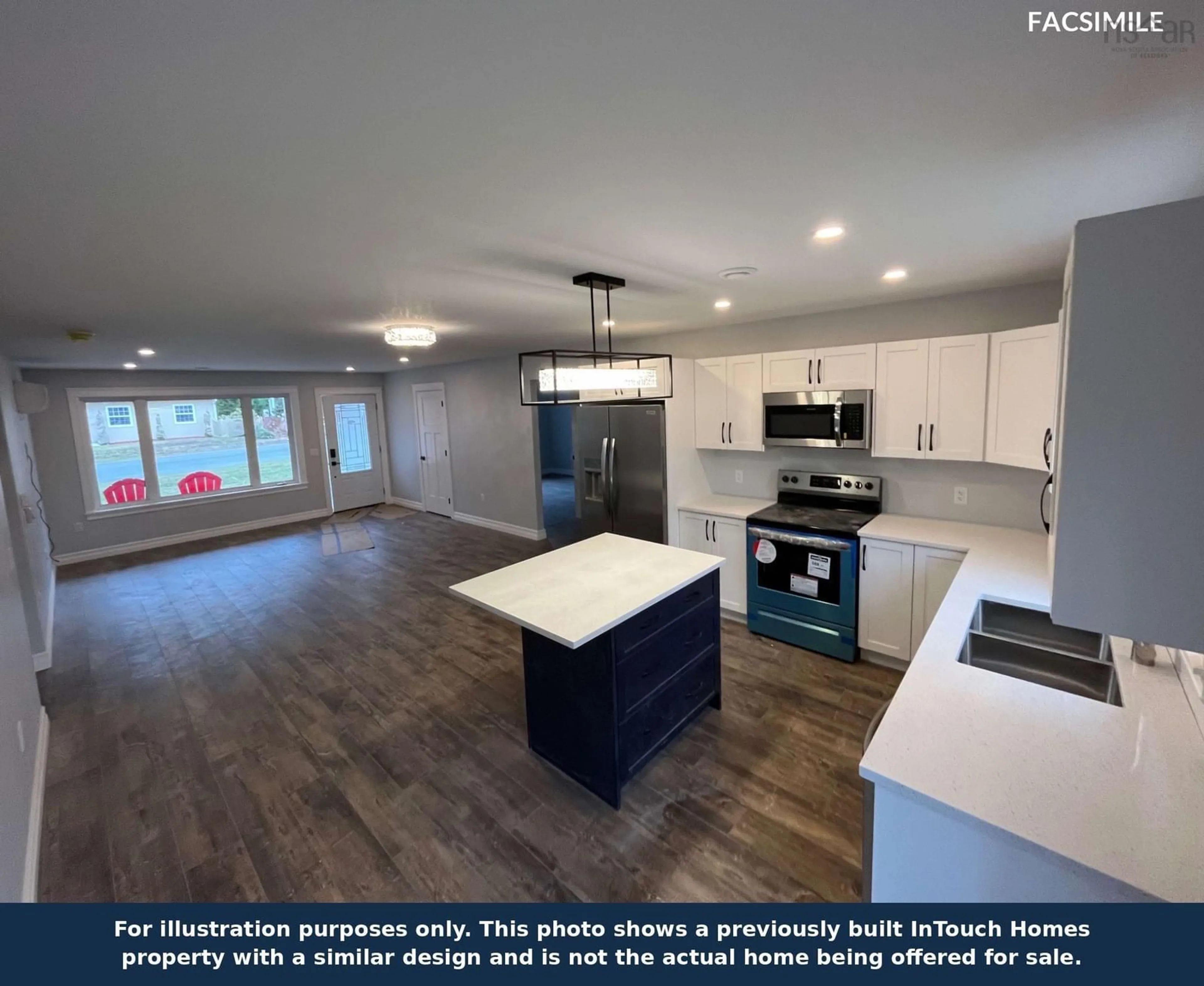 Open concept kitchen, unknown for 90 Justin Dr, Lower Branch Nova Scotia B4V 9J2