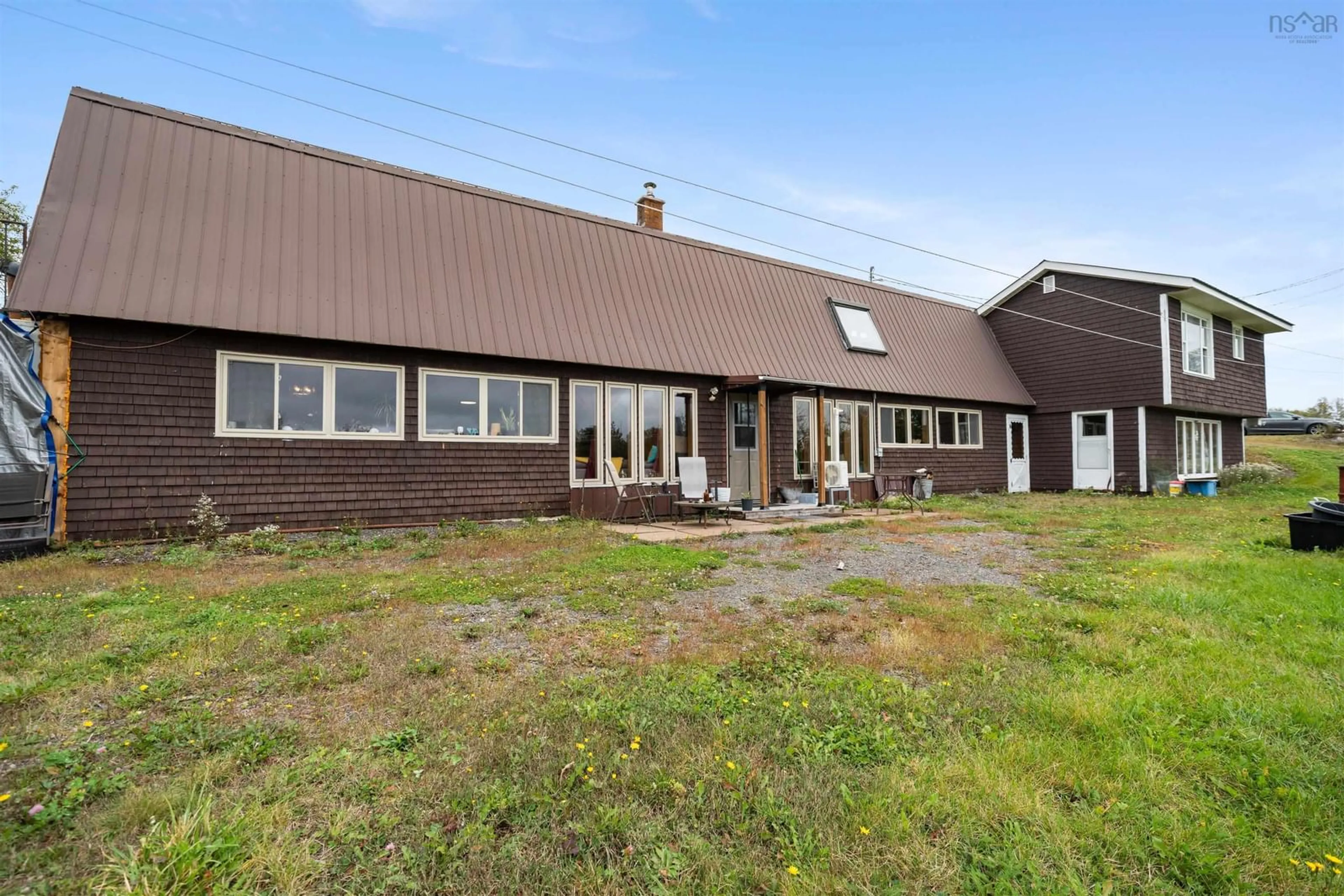 A pic from outside/outdoor area/front of a property/back of a property/a pic from drone, building for 1268 Plains Rd, Debert Nova Scotia B0M 1G0