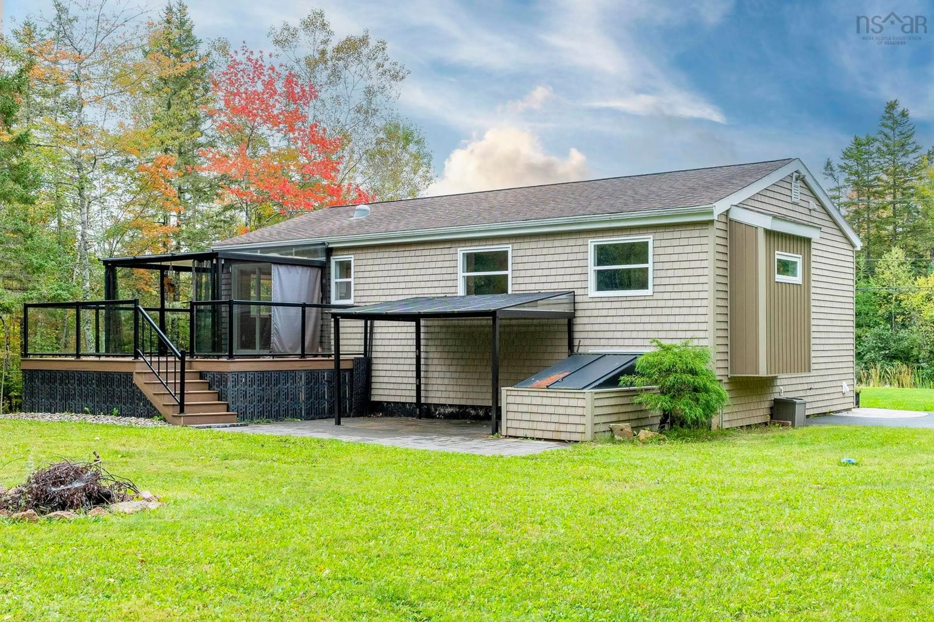 Home with vinyl exterior material, water/lake/river/ocean view for Lot 17 Stage Rd, Enfield Nova Scotia B2T 1C3