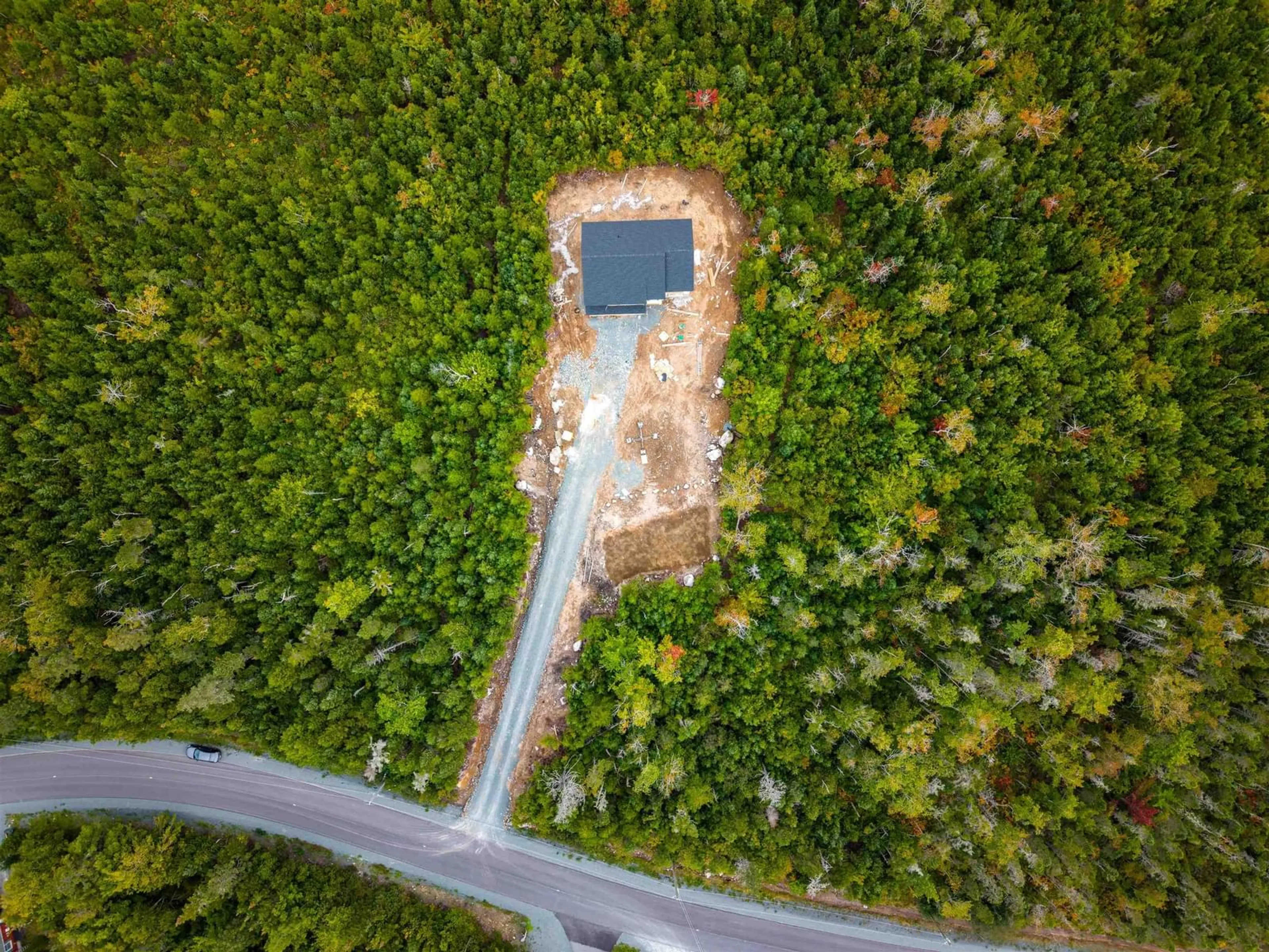 A pic from outside/outdoor area/front of a property/back of a property/a pic from drone, forest/trees view for Powers Rd #Lot 40, Whites Lake Nova Scotia B3T 1W5