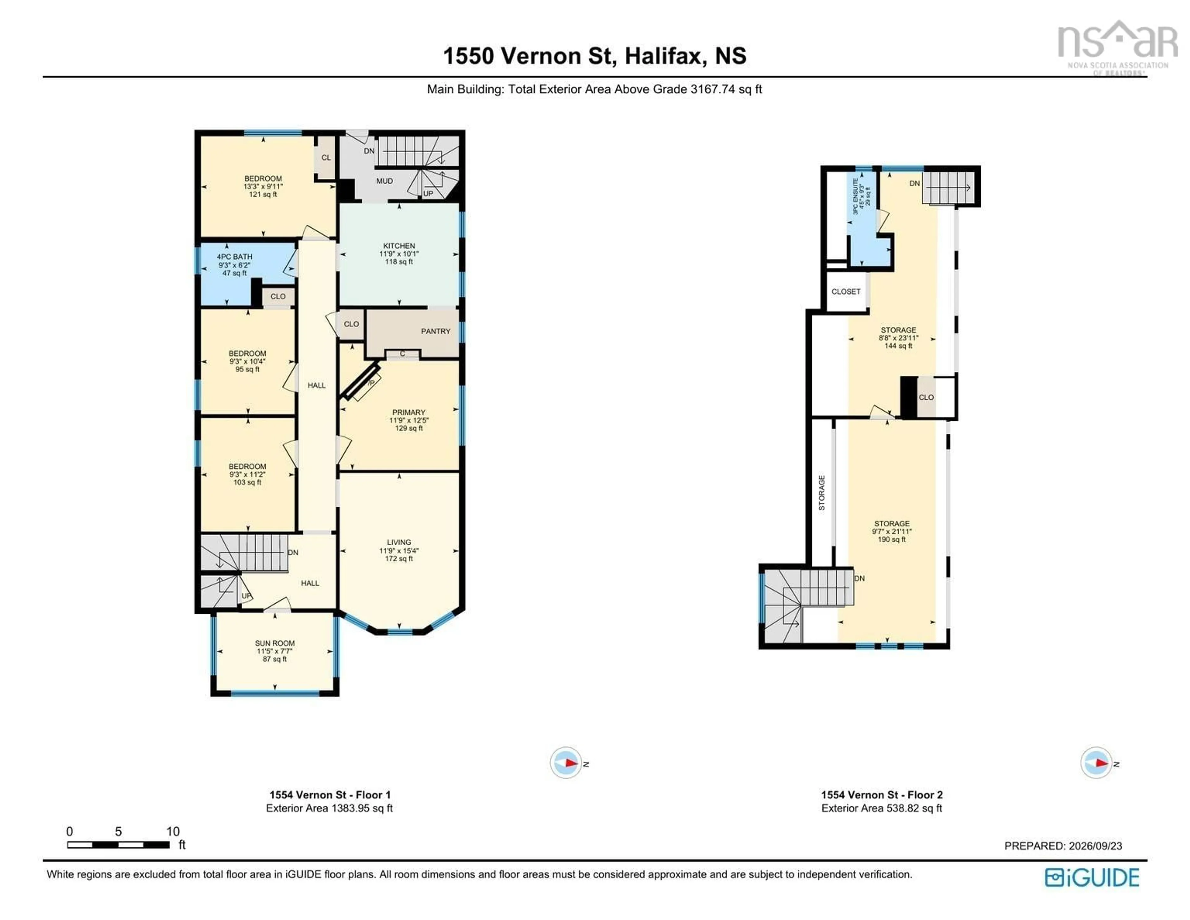Floor plan for 1550-1554 Vernon Street St, Halifax Nova Scotia B3H 3M7