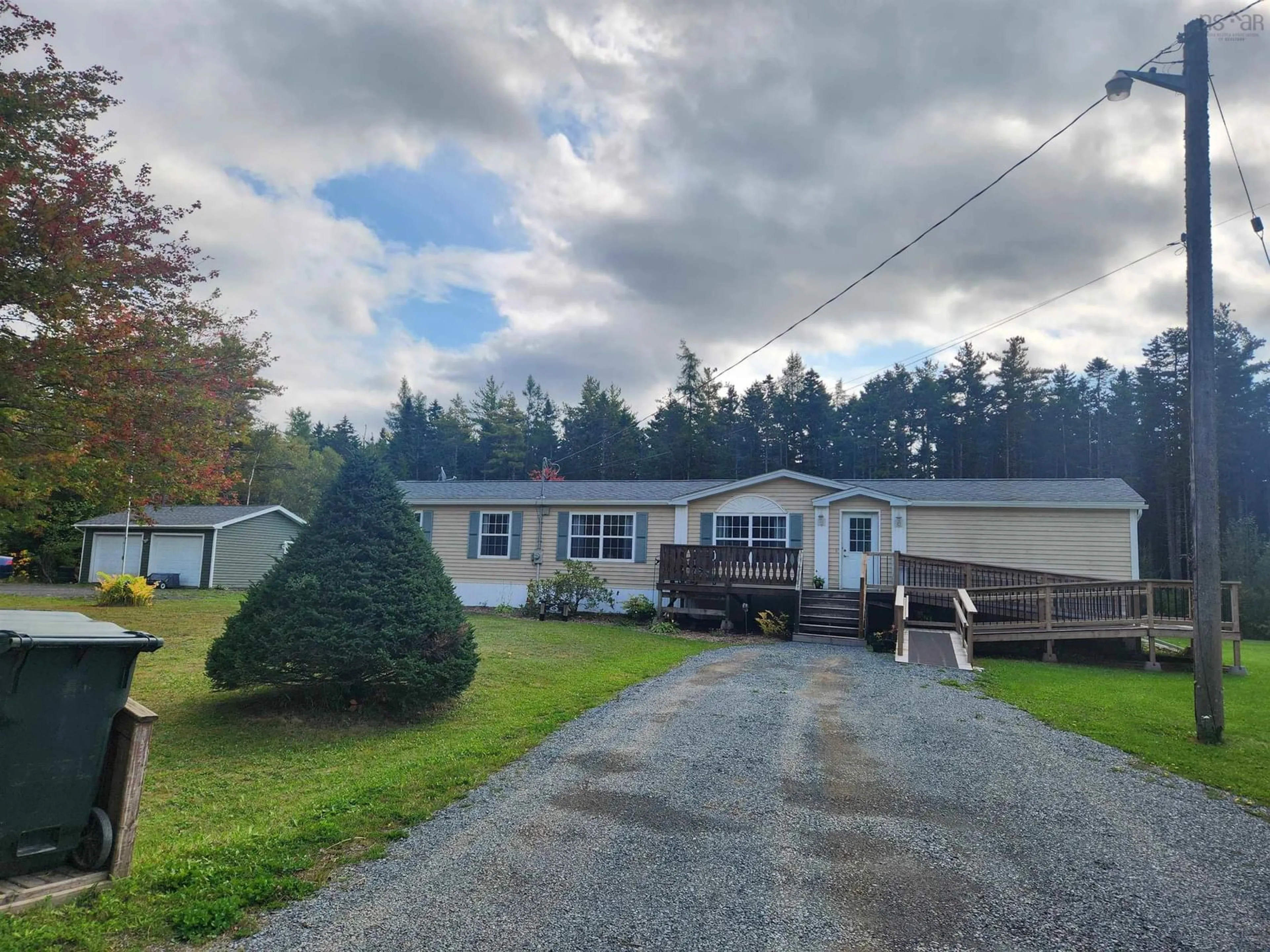 A pic from outside/outdoor area/front of a property/back of a property/a pic from drone, street for 51 Singer Rd Rd, Gormanville Nova Scotia B0N 1T0