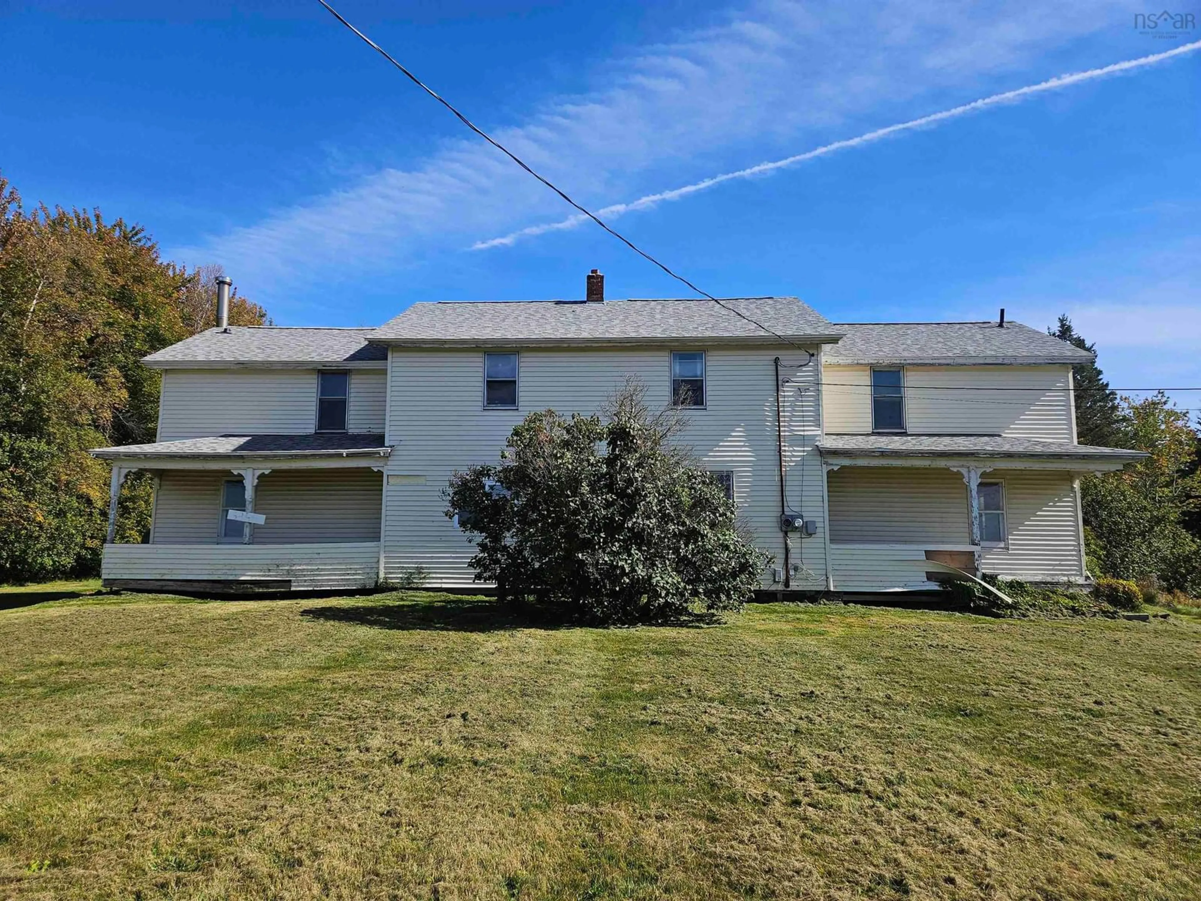 A pic from outside/outdoor area/front of a property/back of a property/a pic from drone, building for 3344 Highway 302, Maccan Nova Scotia B0L 1B0
