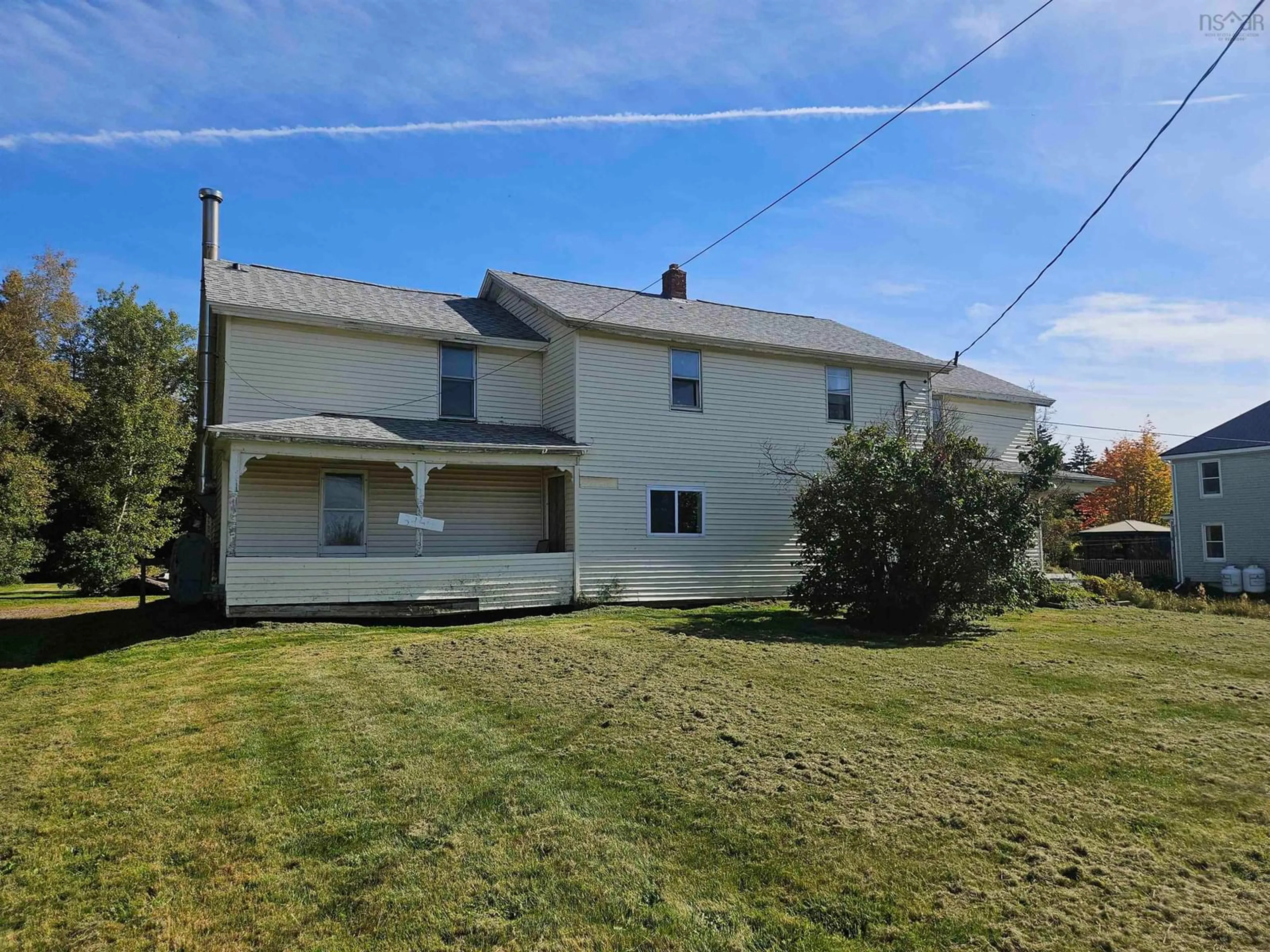 A pic from outside/outdoor area/front of a property/back of a property/a pic from drone, building for 3344 Highway 302, Maccan Nova Scotia B0L 1B0