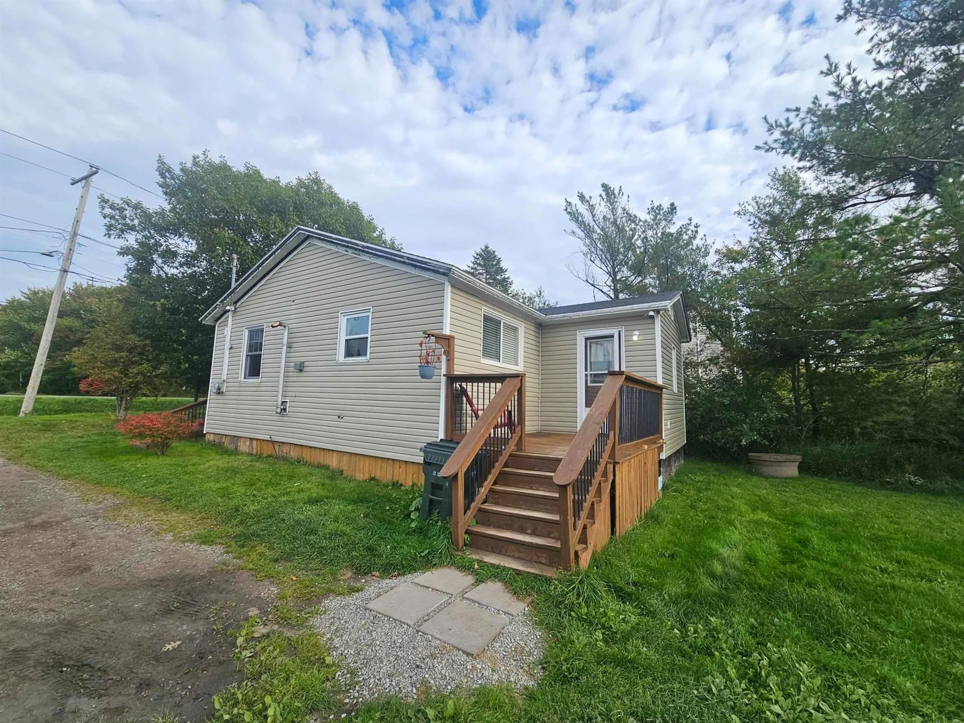 A pic from outside/outdoor area/front of a property/back of a property/a pic from drone, unknown for 488 Donkin Morien Hwy, Tower Road Nova Scotia B1B 1W1