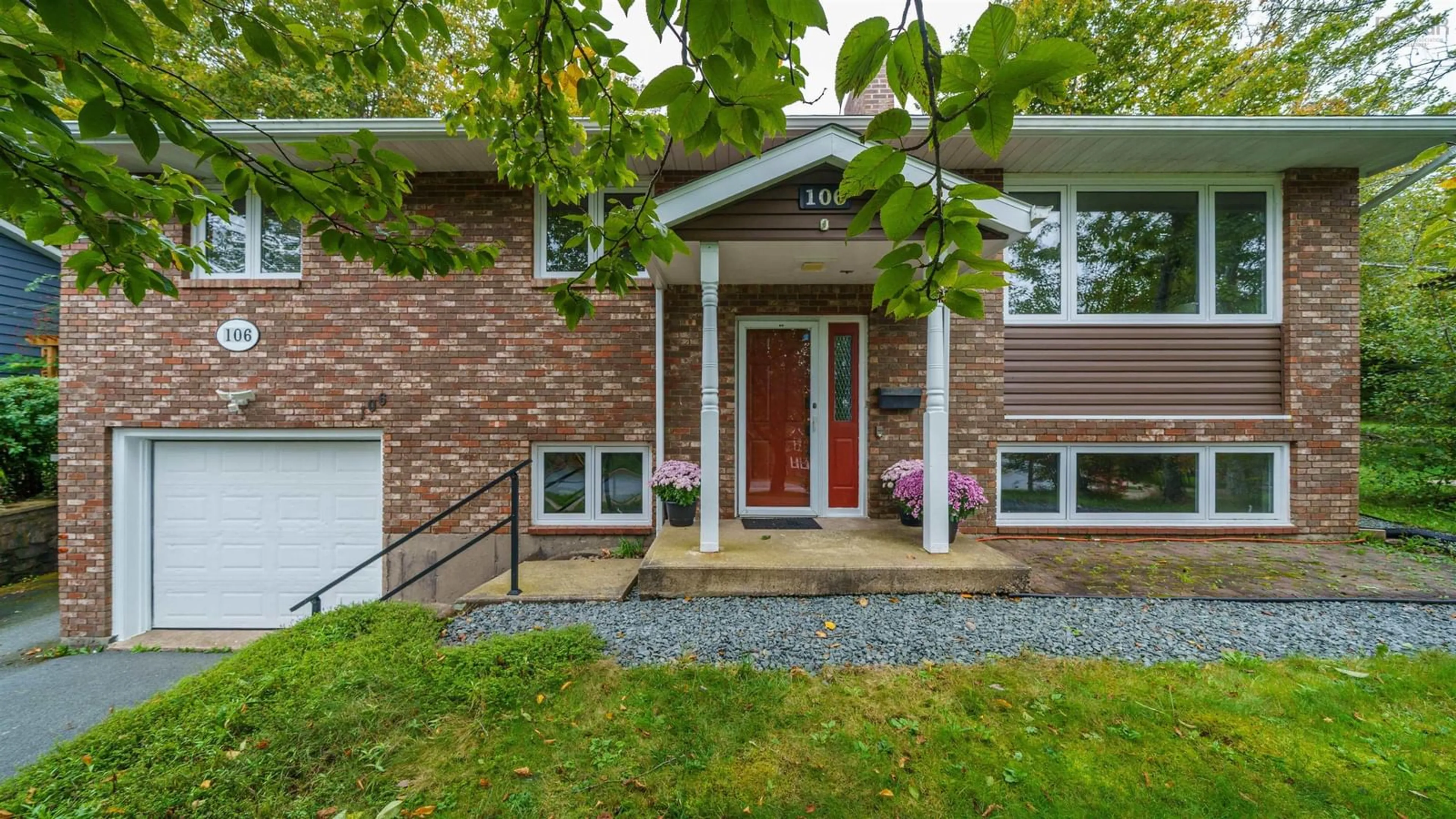 Home with brick exterior material, street for 106 Deerbrooke Dr, Cole Harbour Nova Scotia B2V 1W9
