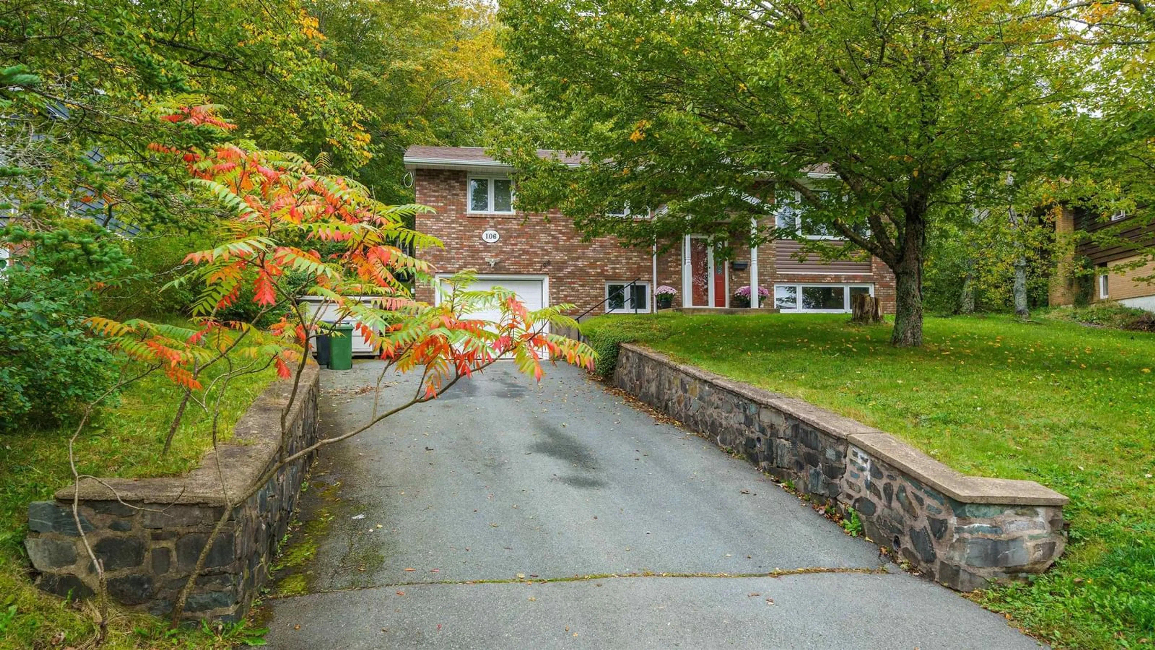 Home with brick exterior material, street for 106 Deerbrooke Dr, Cole Harbour Nova Scotia B2V 1W9