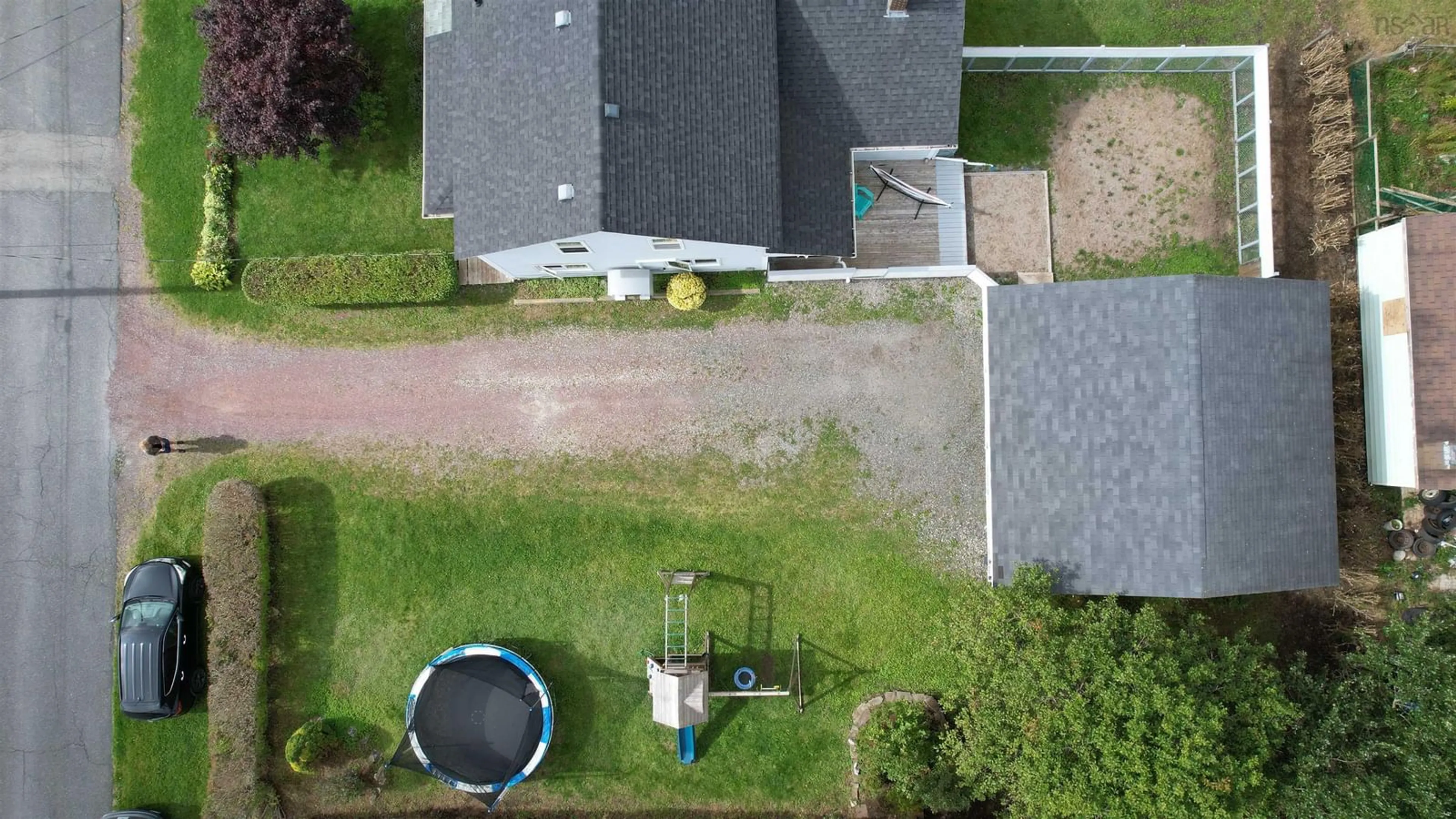 A pic from outside/outdoor area/front of a property/back of a property/a pic from drone, street for 3463 Duggan St, New Waterford Nova Scotia B1H 1P7