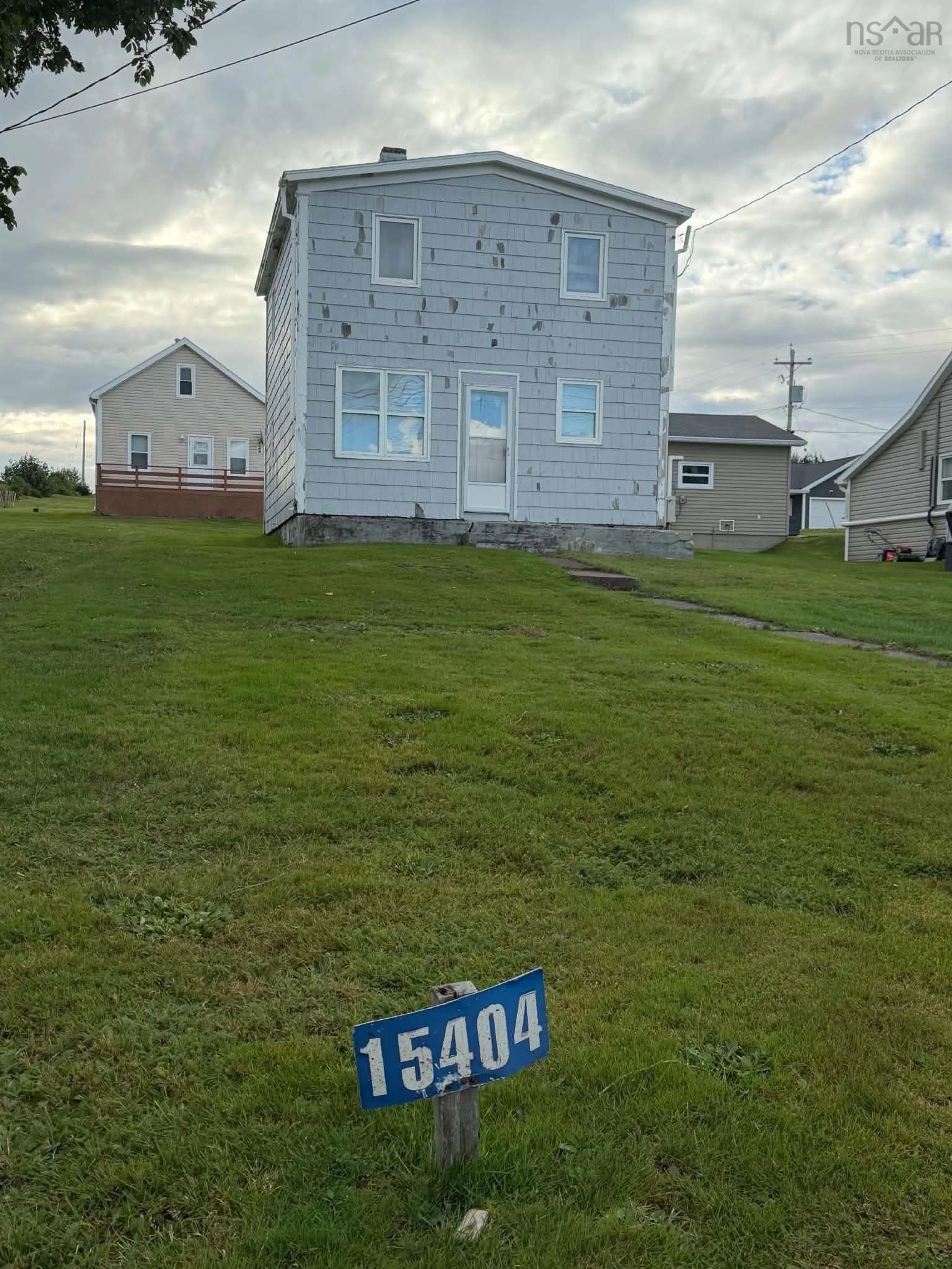 A pic from outside/outdoor area/front of a property/back of a property/a pic from drone, street for 15404 Cabot Trail, Chéticamp Nova Scotia B0E 1H0