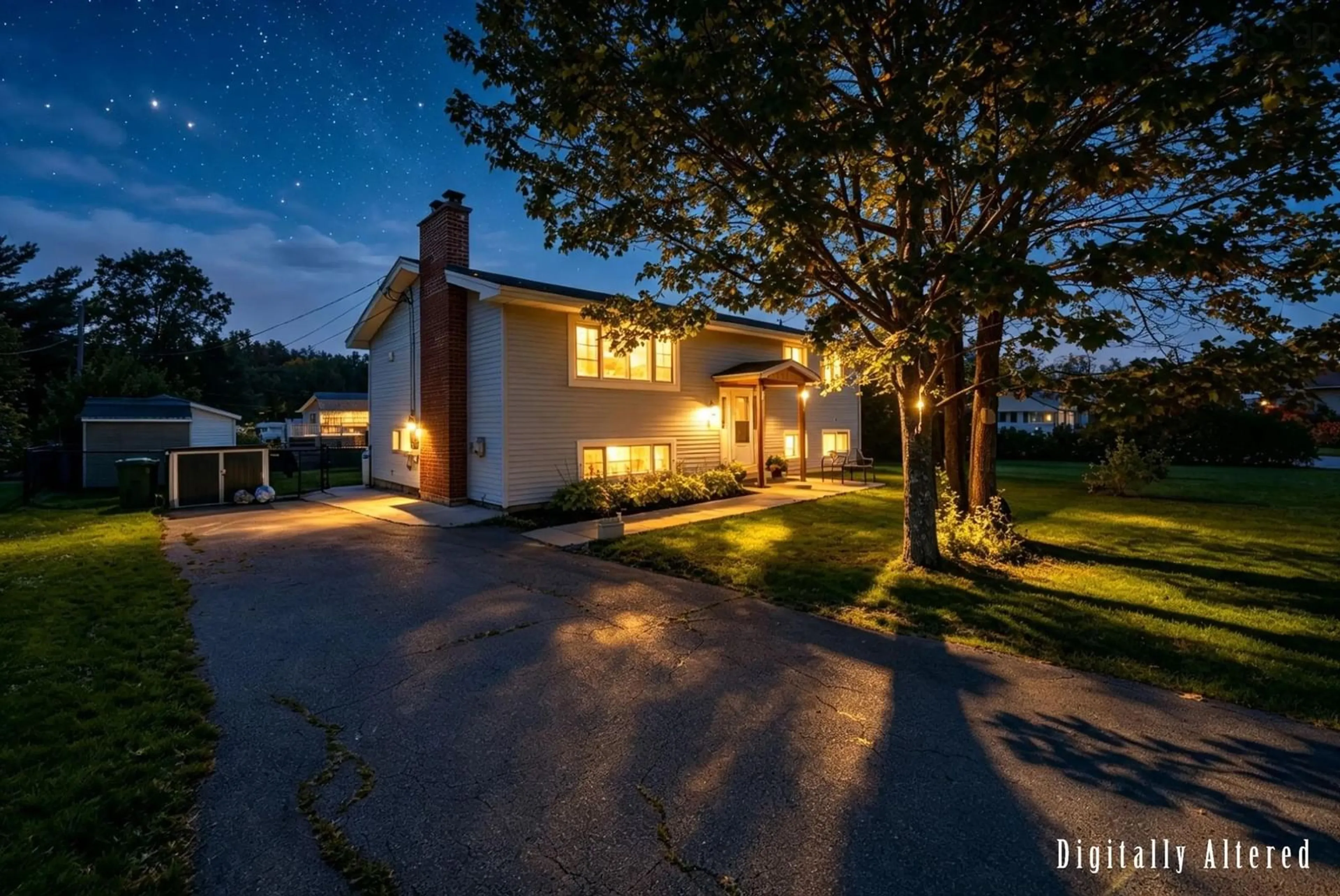 A pic from outside/outdoor area/front of a property/back of a property/a pic from drone, street for 76 Wilmot St, Lower Sackville Nova Scotia B4C 2A8