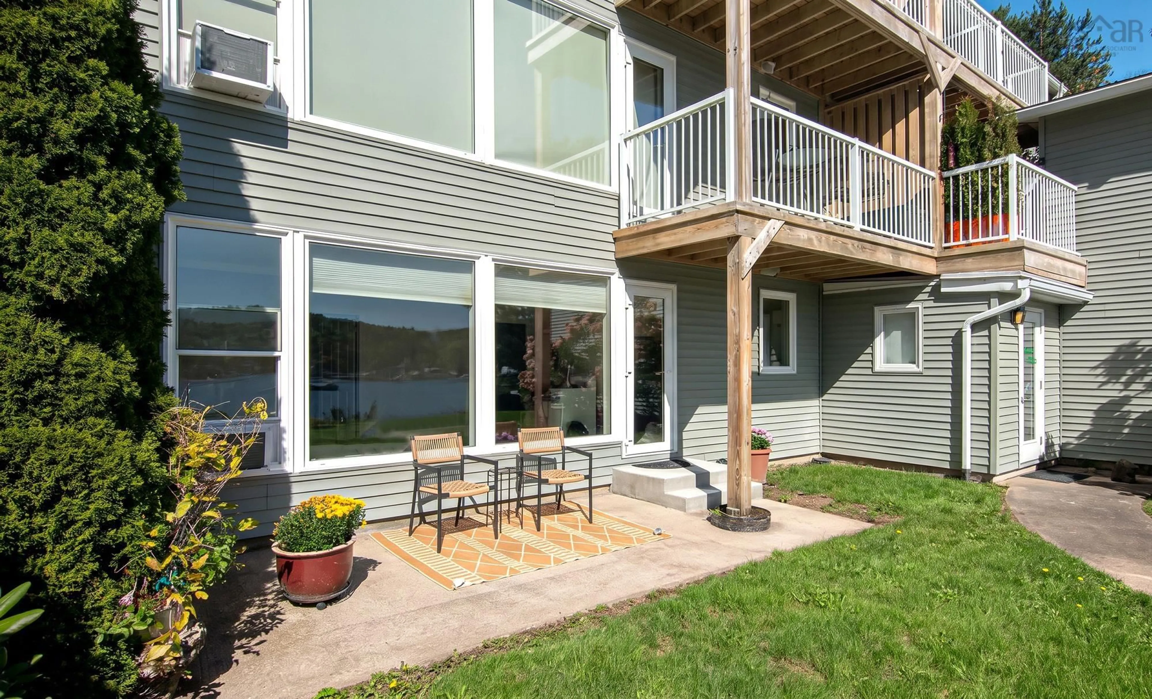 Patio, water/lake/river/ocean view for 411 Shore Drive #7, Bedford Nova Scotia B4A 2C7