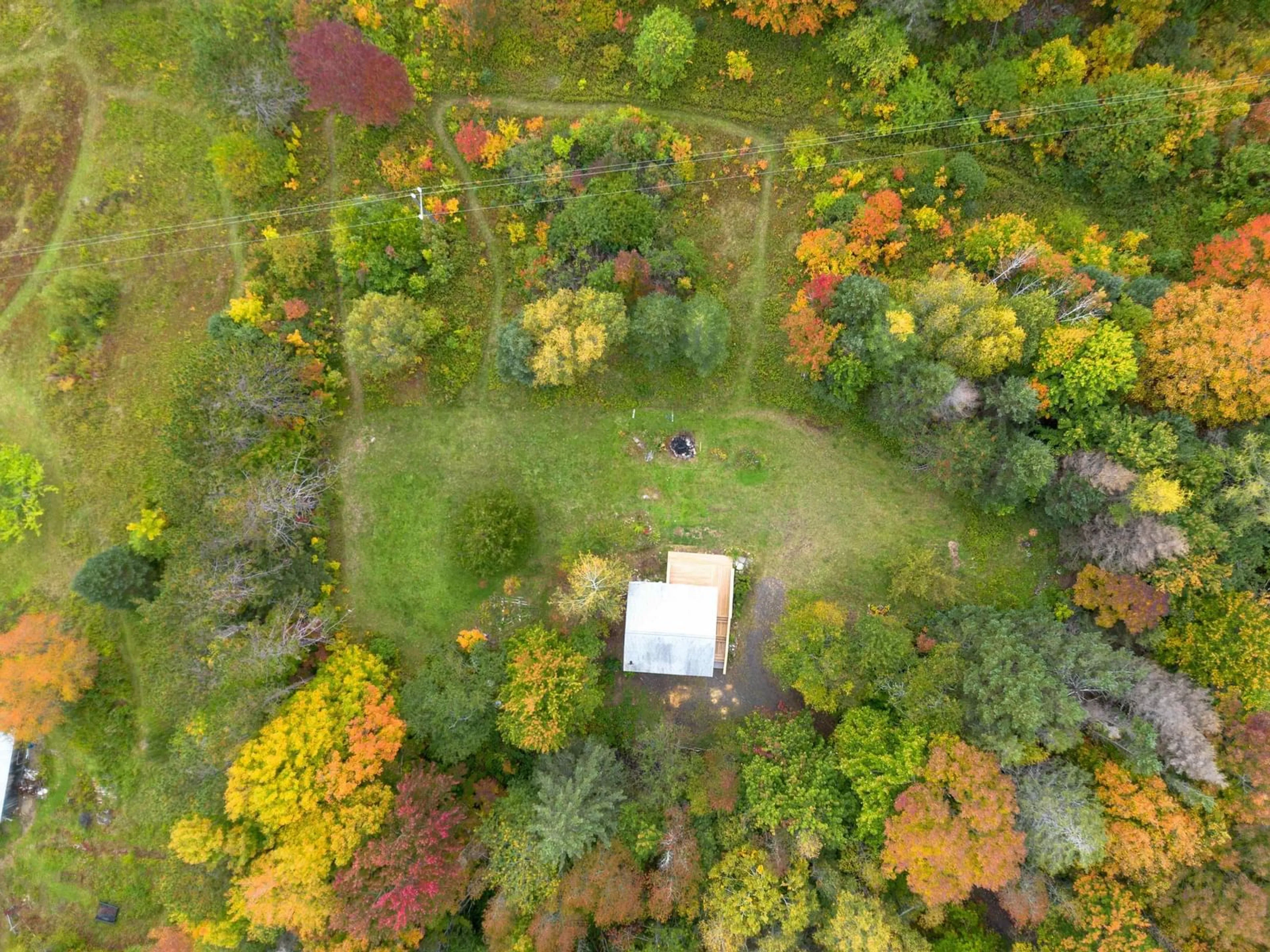 A pic from outside/outdoor area/front of a property/back of a property/a pic from drone, forest/trees view for 6220 Sissiboo Rd, Bear River Nova Scotia B0S 1B0