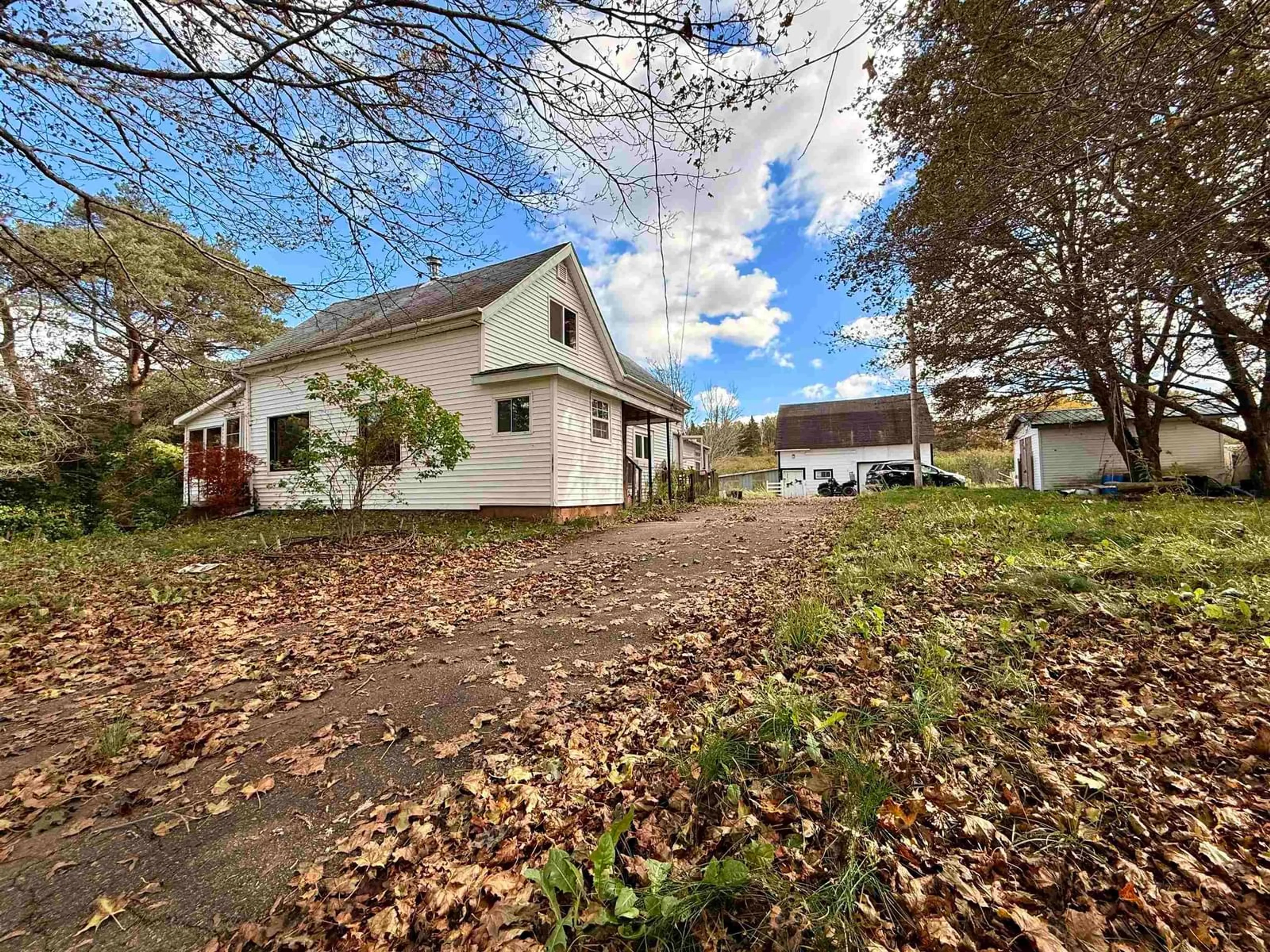 A pic from outside/outdoor area/front of a property/back of a property/a pic from drone, street for 4466 Highway 302, Upper Nappan Nova Scotia B0L 1C0