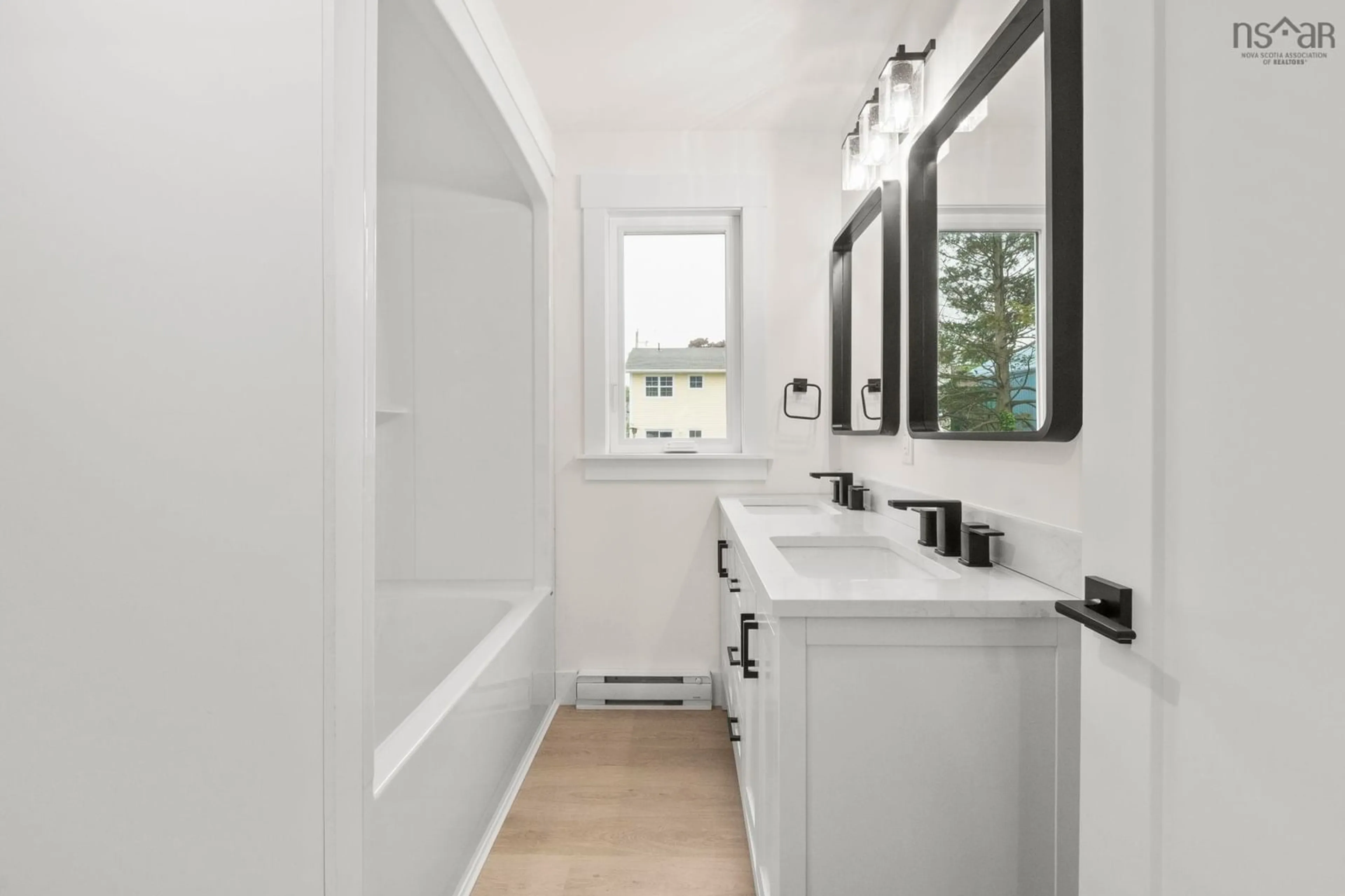 Contemporary bathroom, ceramic/tile floor for 5698 Normandy Dr, Halifax Peninsula Nova Scotia B3K 4J7