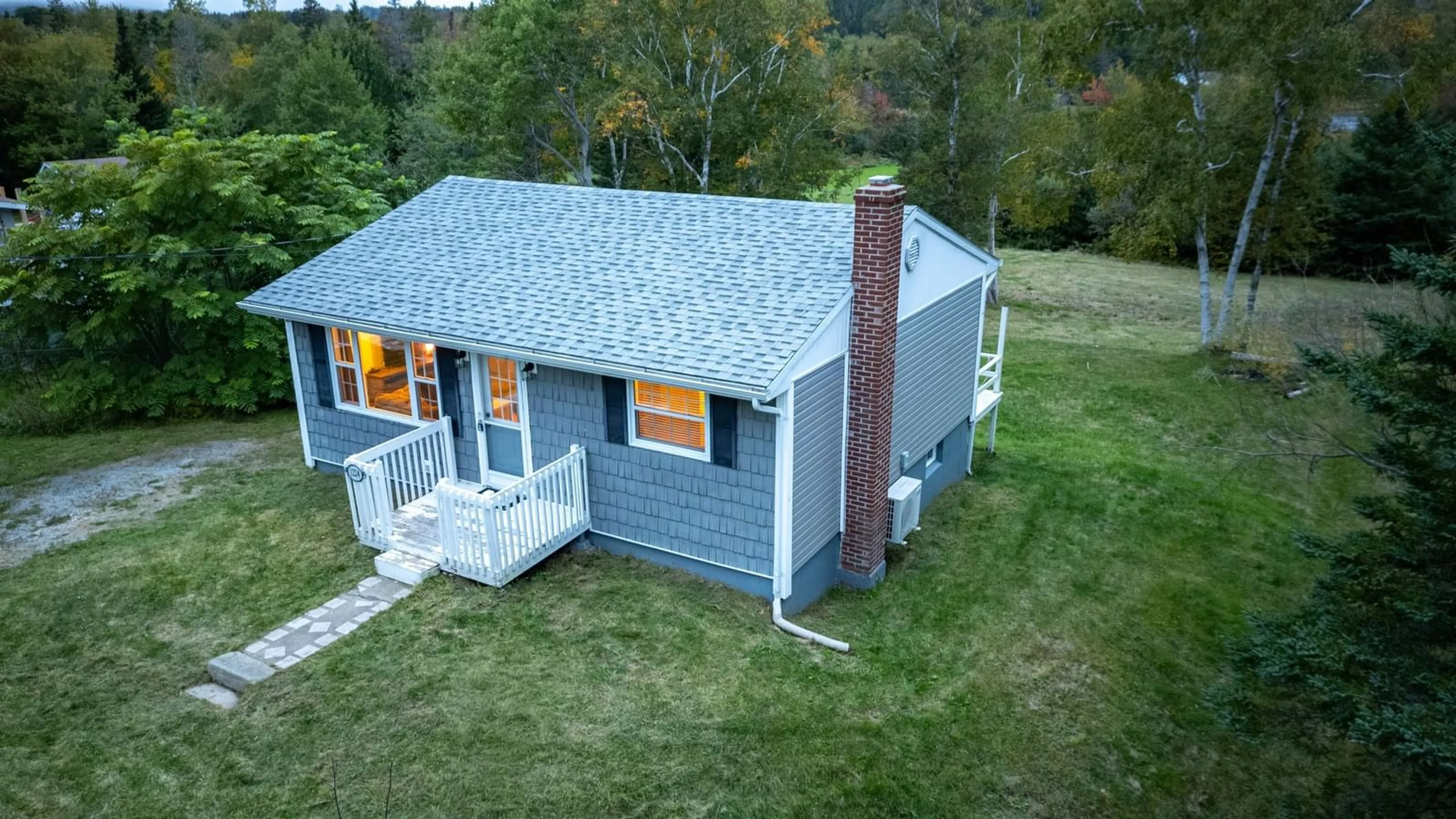 A pic from outside/outdoor area/front of a property/back of a property/a pic from drone, building for 1224 Georges River Rd Rd, Georges River Nova Scotia B1Y 3H2