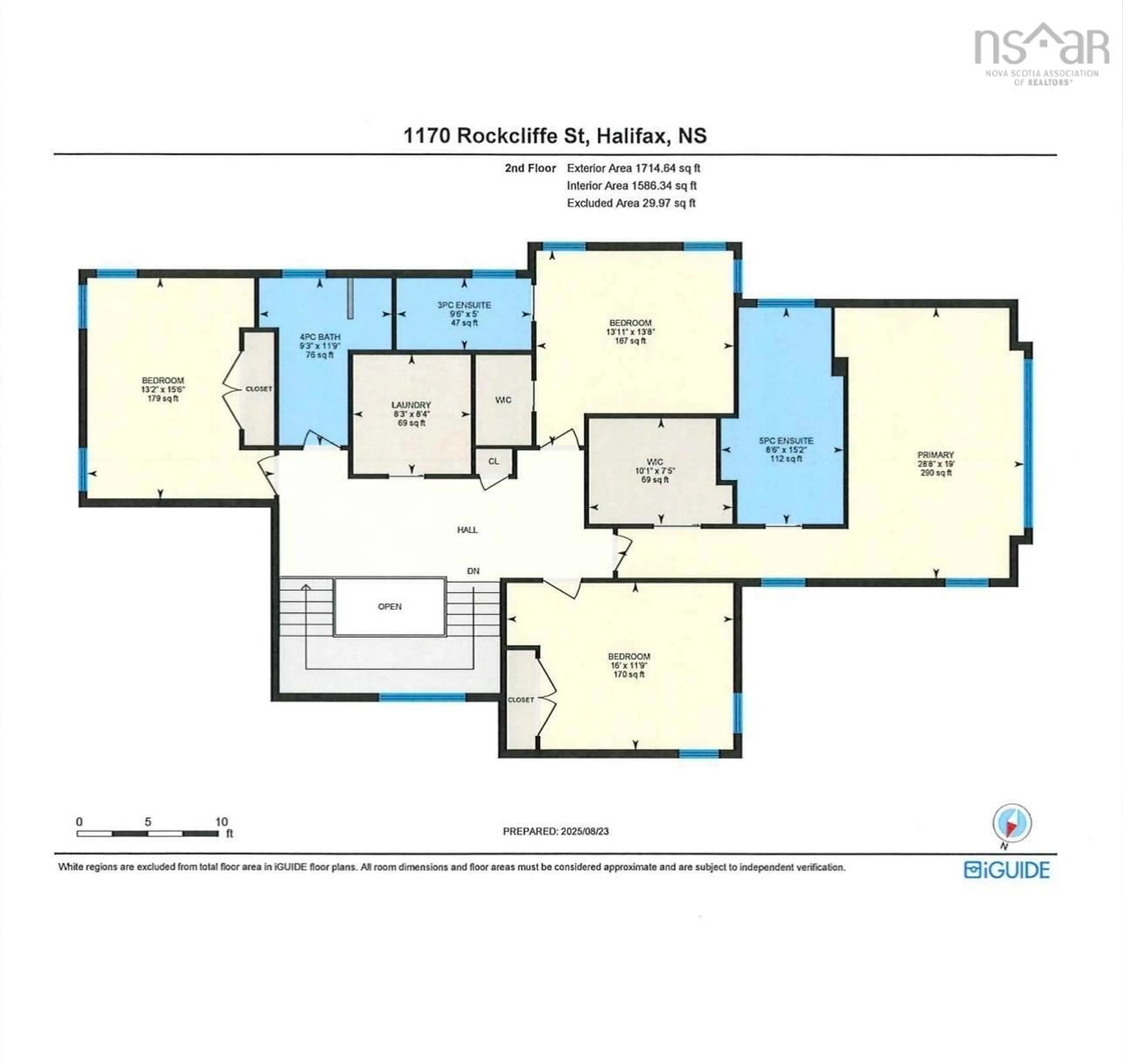 Floor plan for 1170 Rockcliffe St, Halifax Nova Scotia B3H 3Y6