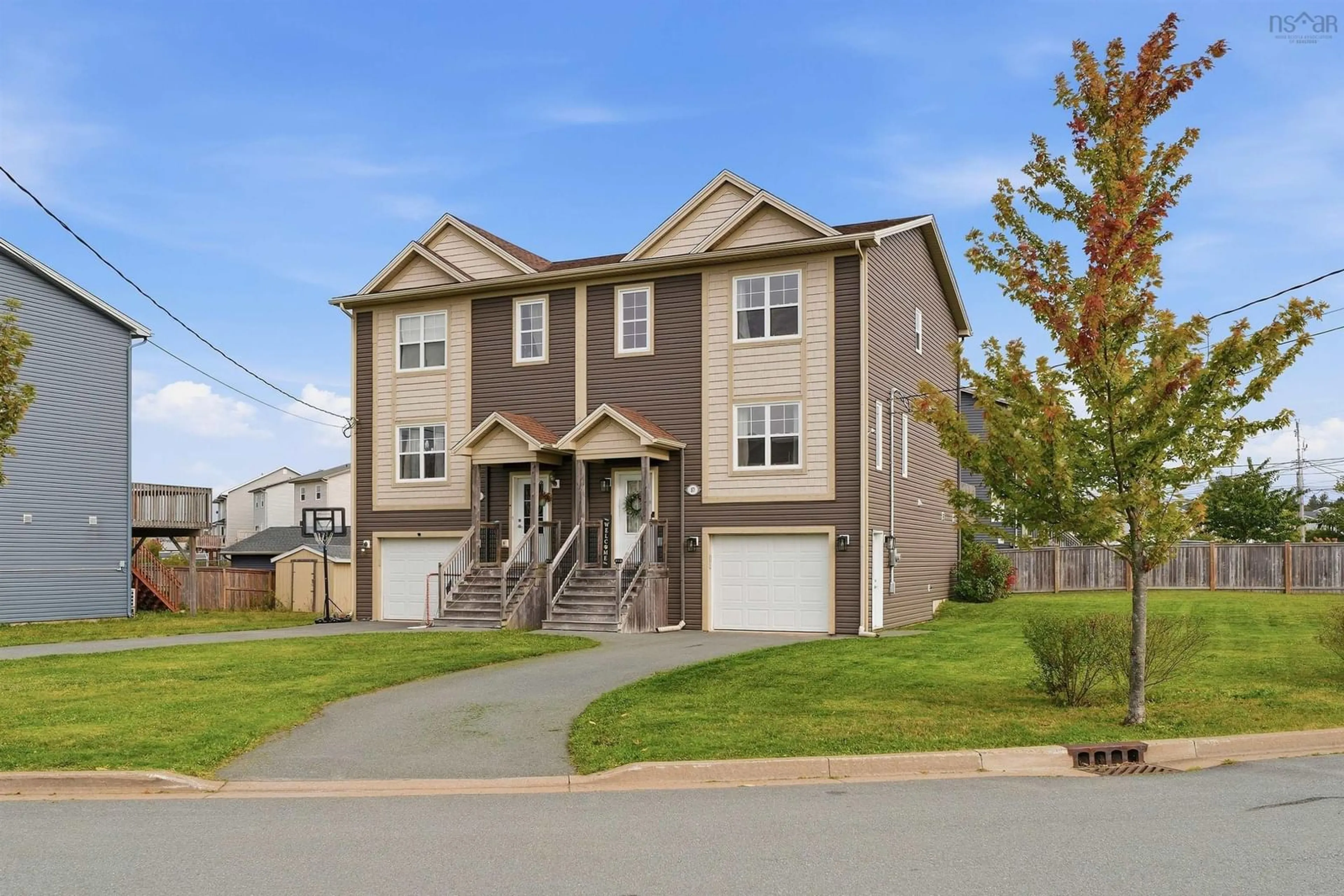 Home with vinyl exterior material, street for 87 Kaleigh Dr, Eastern Passage Nova Scotia B3G 0G7