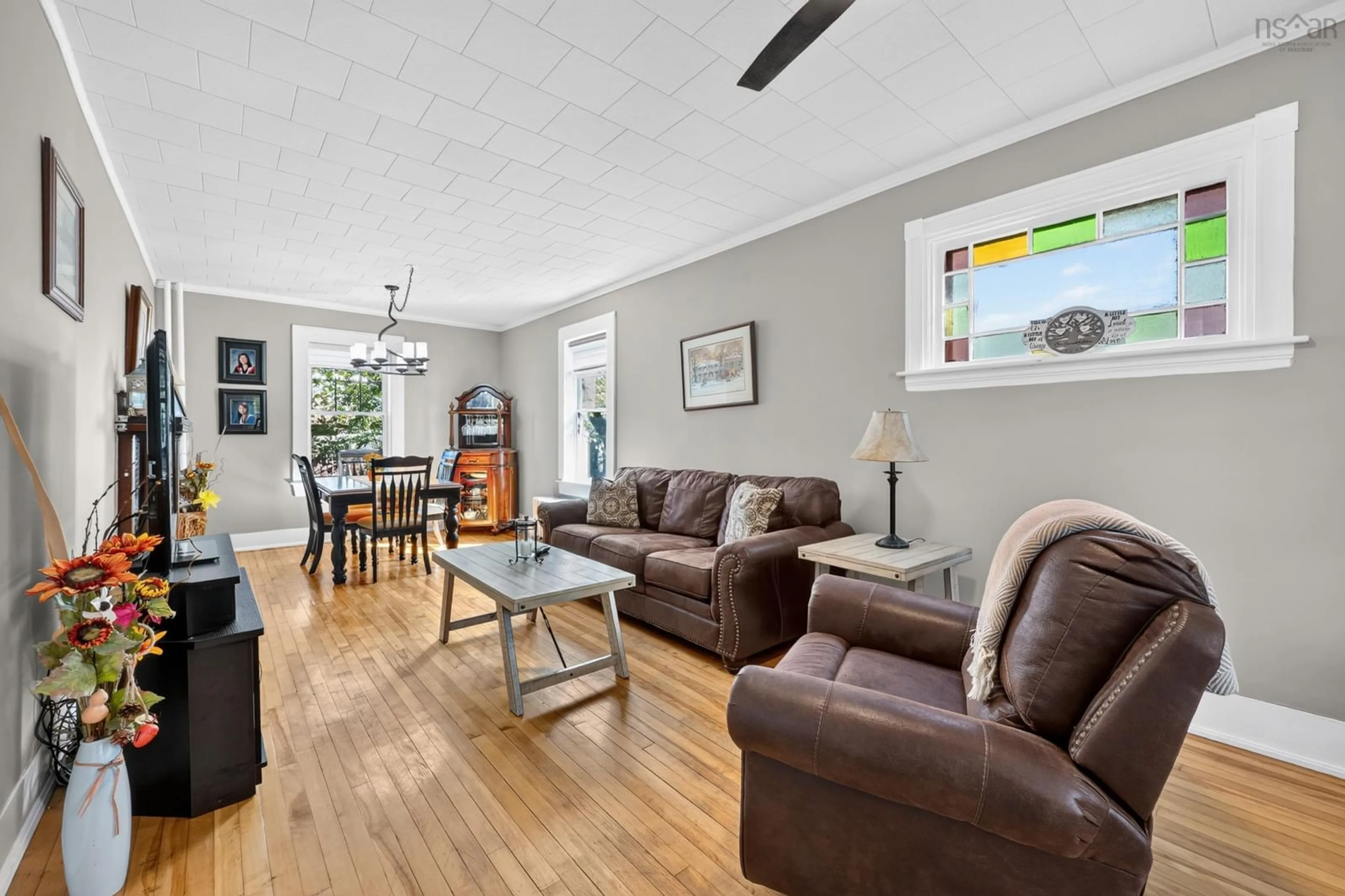 Living room with furniture, unknown for 25 Norwood Avenue, Sydney Nova Scotia B1P 2Z9