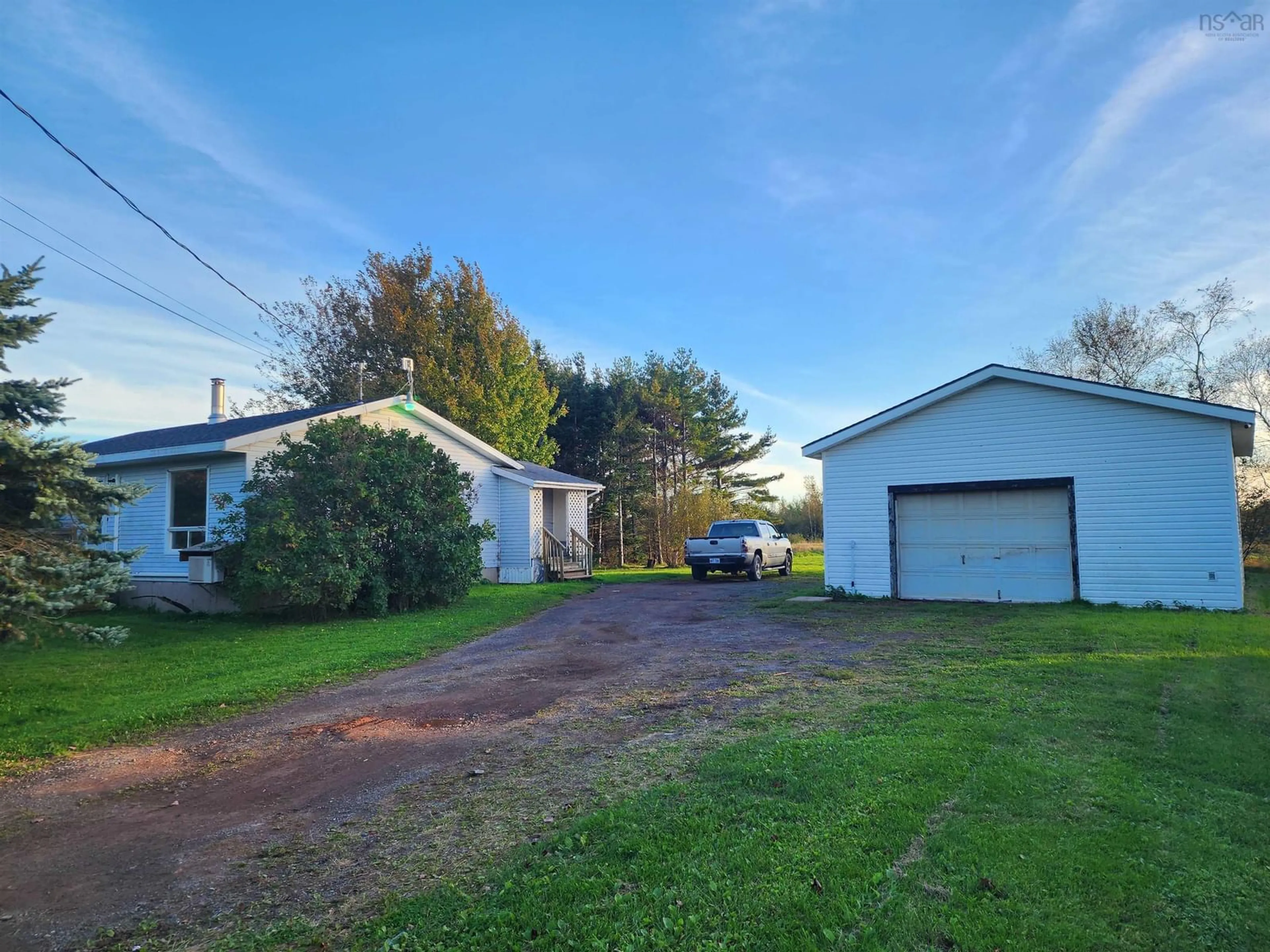 A pic from outside/outdoor area/front of a property/back of a property/a pic from drone, street for 9340 Highway 366, Port Howe Nova Scotia B0K 1K0
