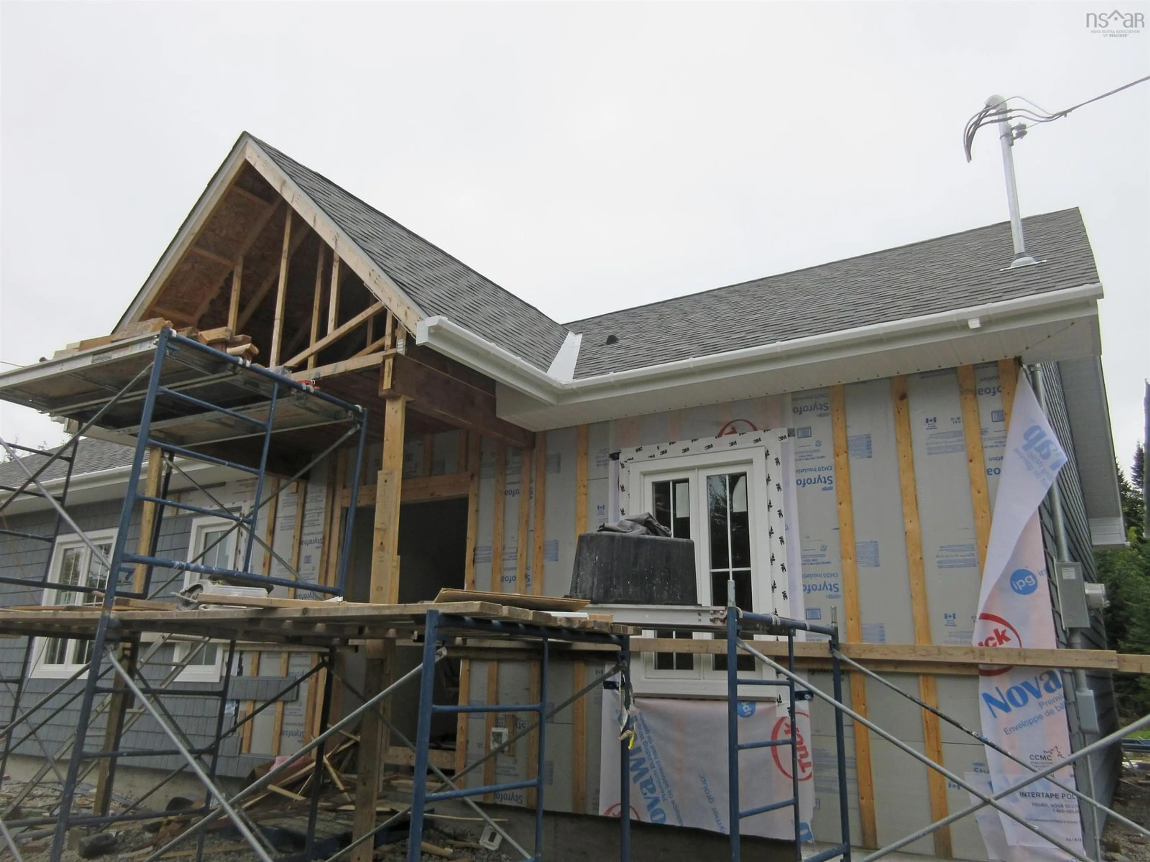 Home with vinyl exterior material, building for 33 Little Deer Lane, Chester Basin Nova Scotia B0J 1K0