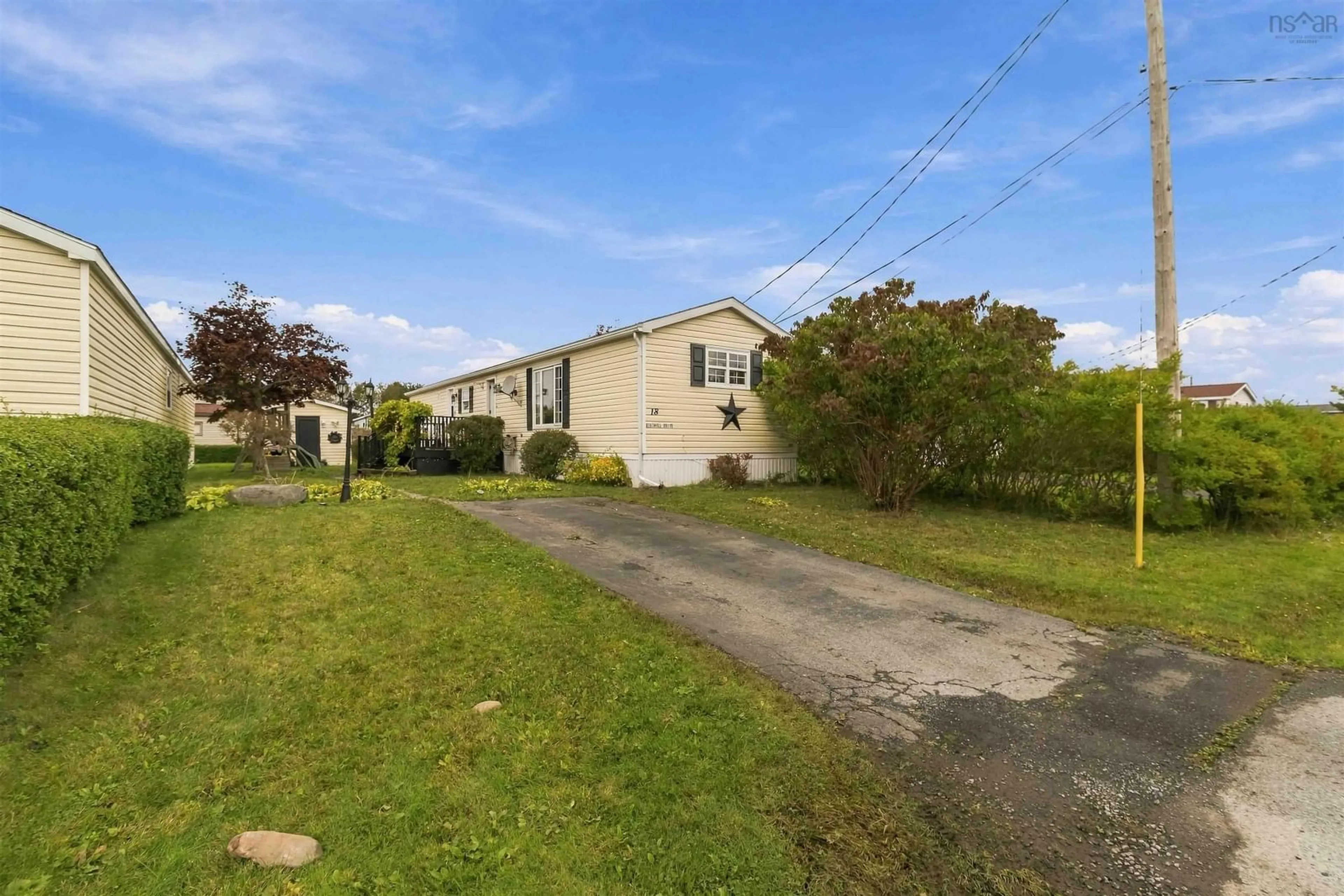 A pic from outside/outdoor area/front of a property/back of a property/a pic from drone, street for 18 Birchill Dr, Eastern Passage Nova Scotia B3G 1C8