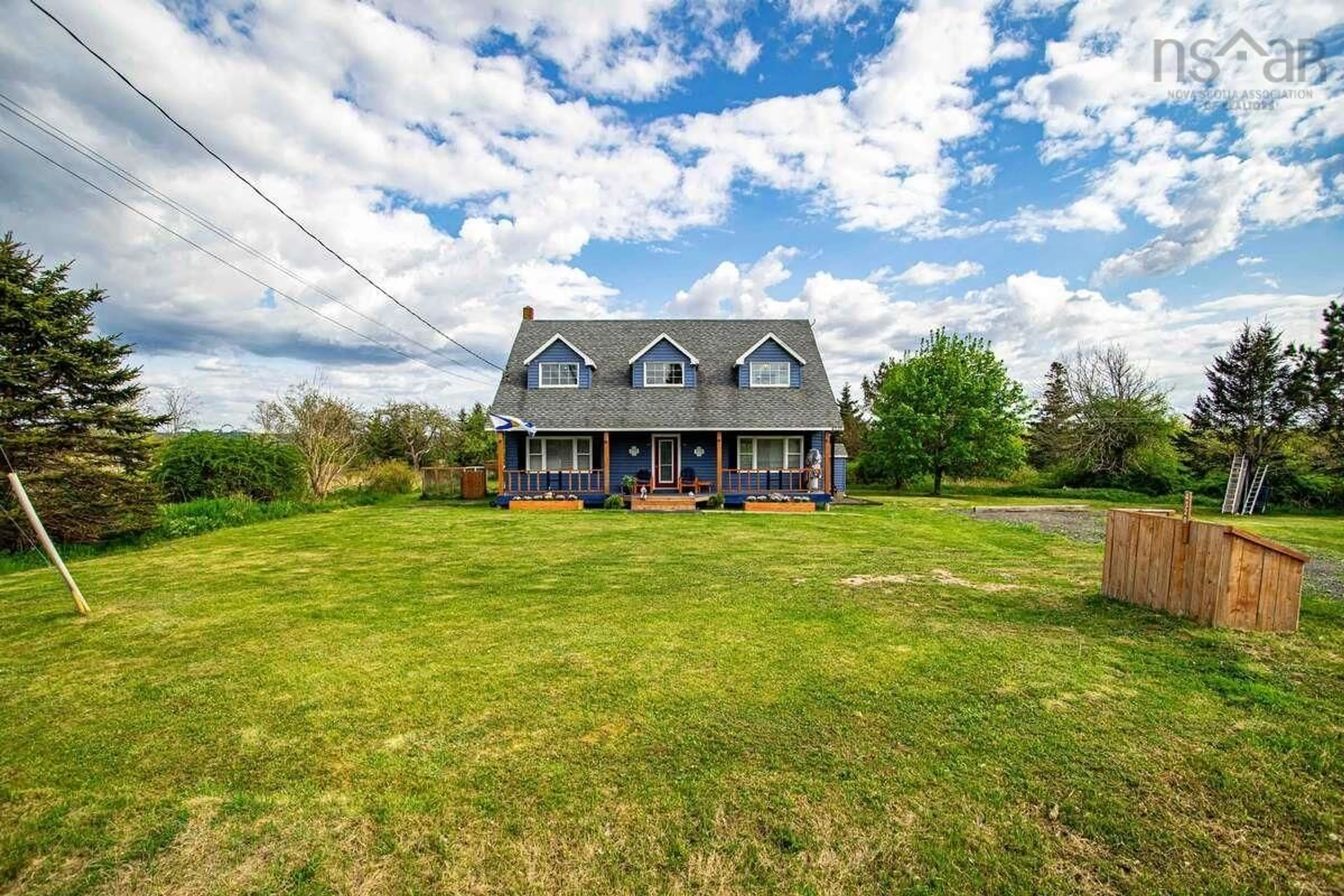 A pic from outside/outdoor area/front of a property/back of a property/a pic from drone, water/lake/river/ocean view for 4320 Granville Rd, Granville Beach Nova Scotia B0S 1A0
