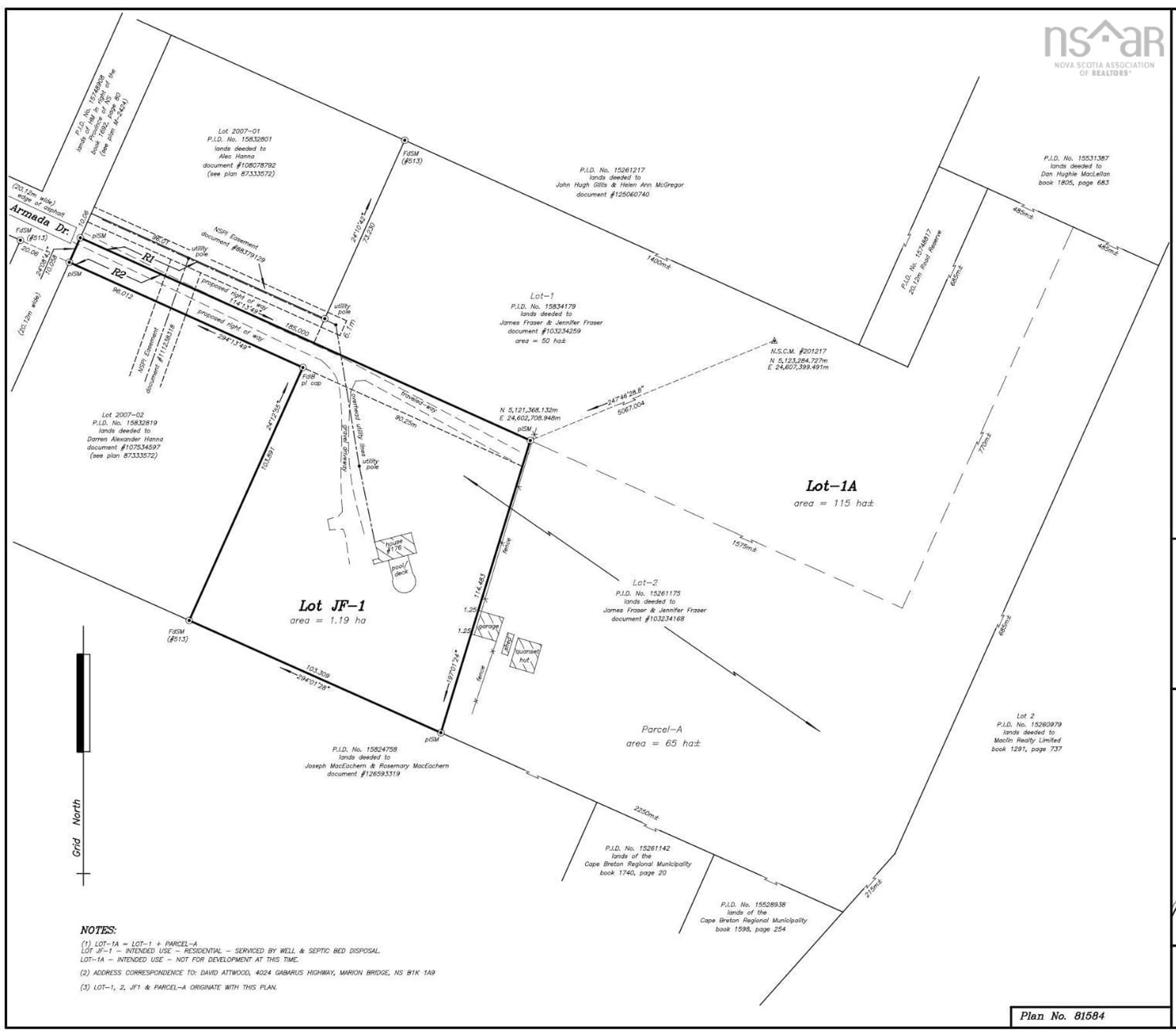 Floor plan for 176 Armada Dr, Victoria Mines Nova Scotia B1N 3J4