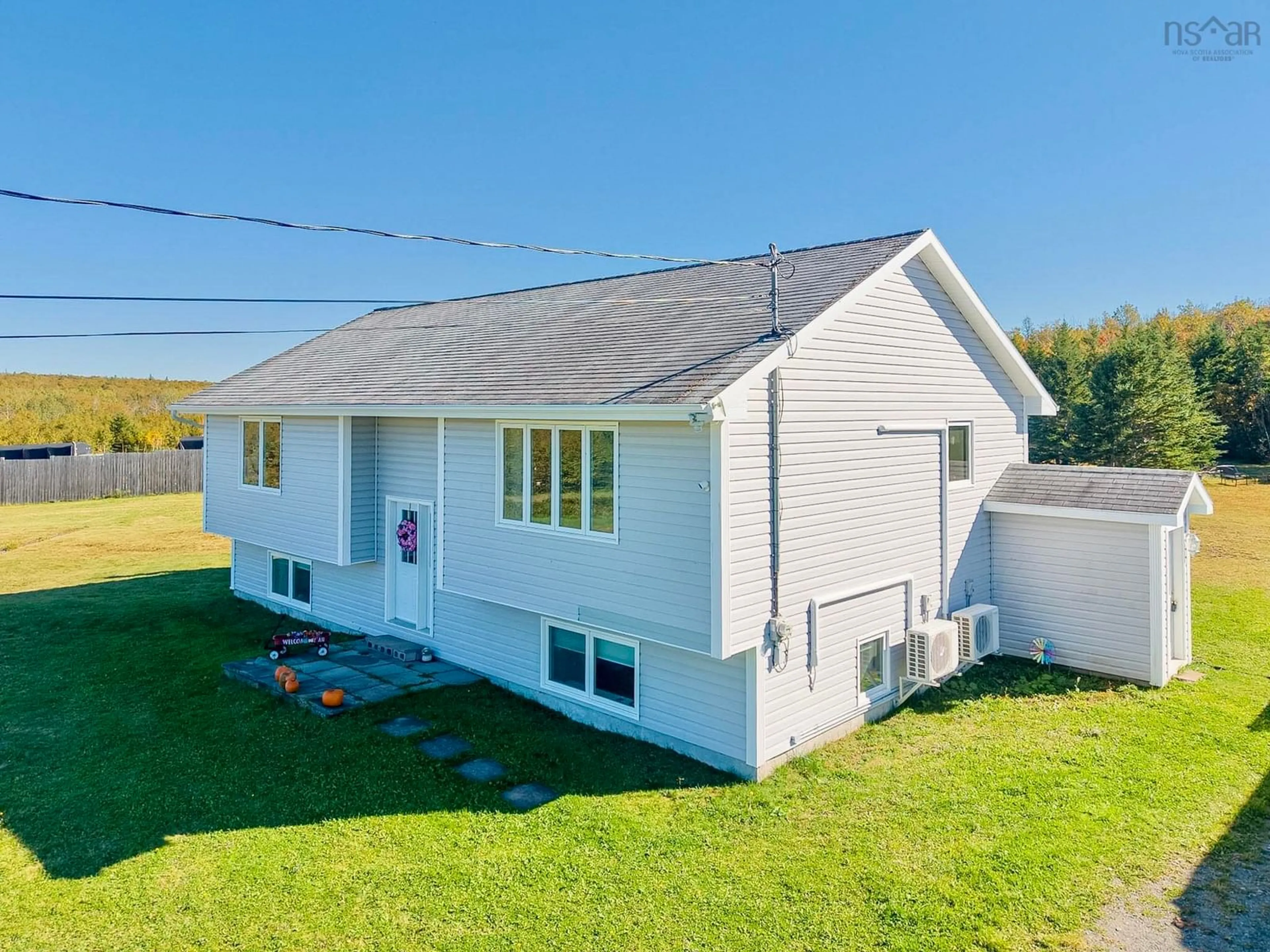A pic from outside/outdoor area/front of a property/back of a property/a pic from drone, street for 176 Armada Dr, Victoria Mines Nova Scotia B1N 3J4