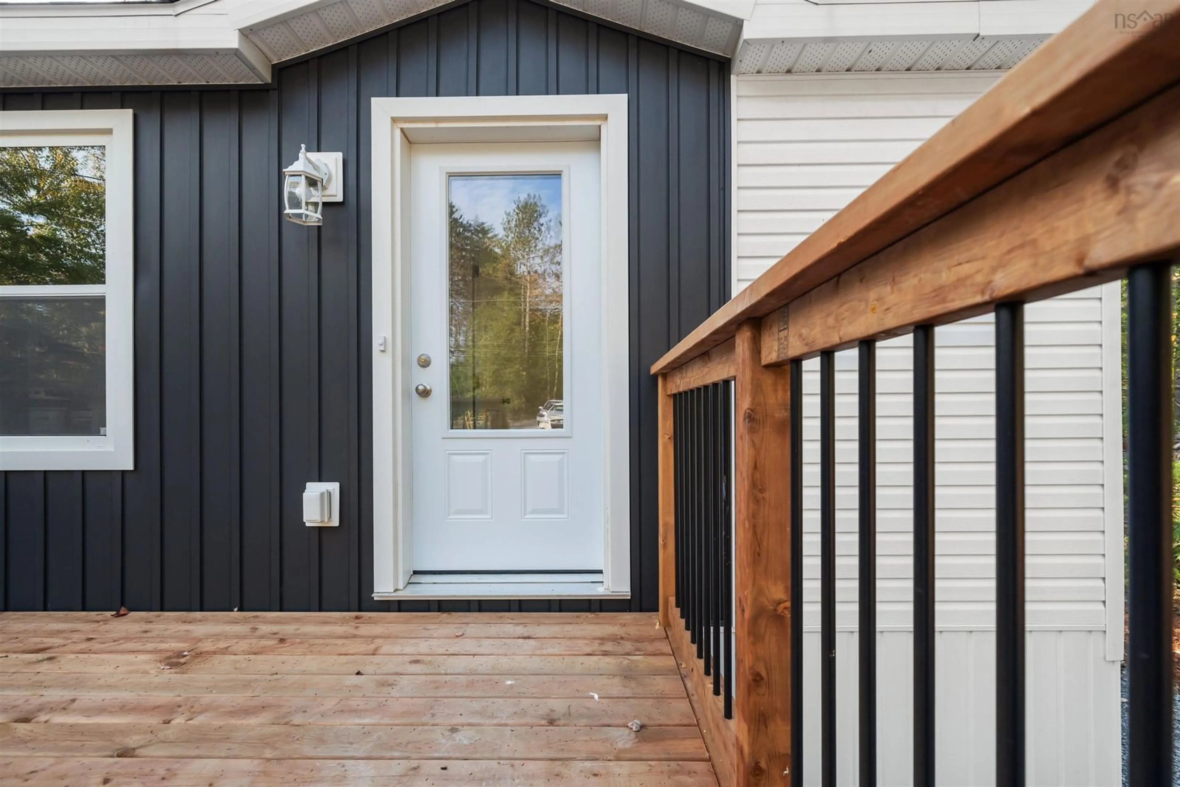 Home with vinyl exterior material, street for 1001 Cooks Brook Rd, Cooks Brook Nova Scotia B0N 2H0