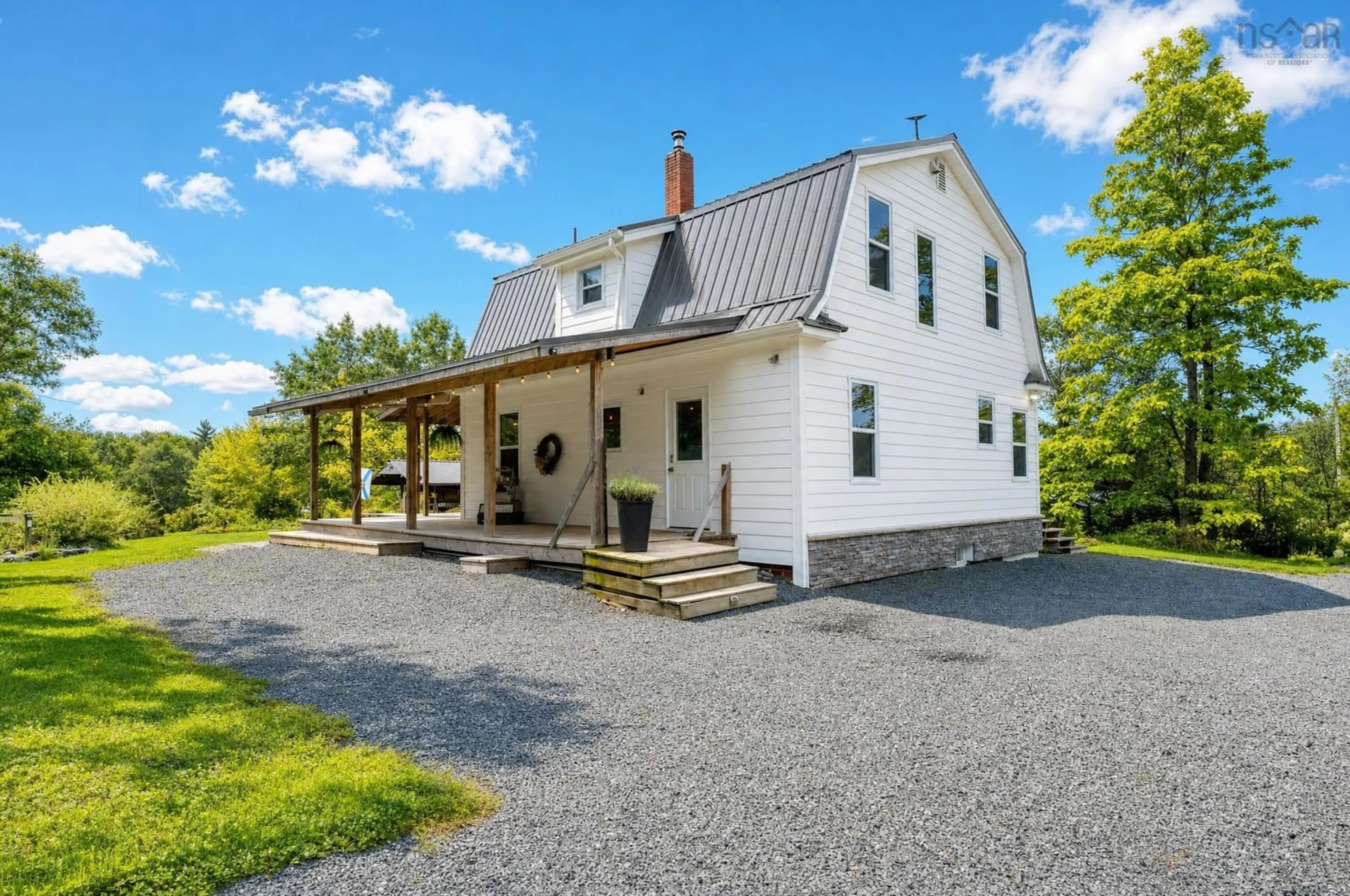 A pic from outside/outdoor area/front of a property/back of a property/a pic from drone, building for 35 Riverside Lane, Enfield Nova Scotia B2T 1C8