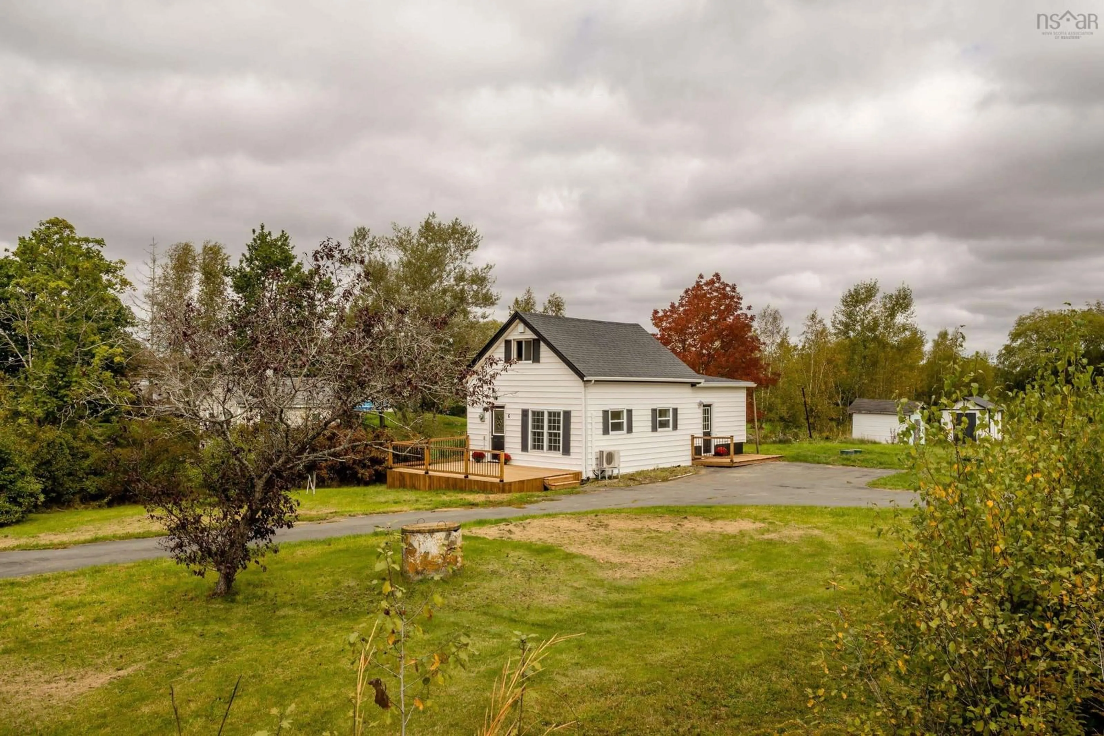 A pic from outside/outdoor area/front of a property/back of a property/a pic from drone, water/lake/river/ocean view for 6 Eye Rd, Lower Wolfville Nova Scotia B4P 2R1