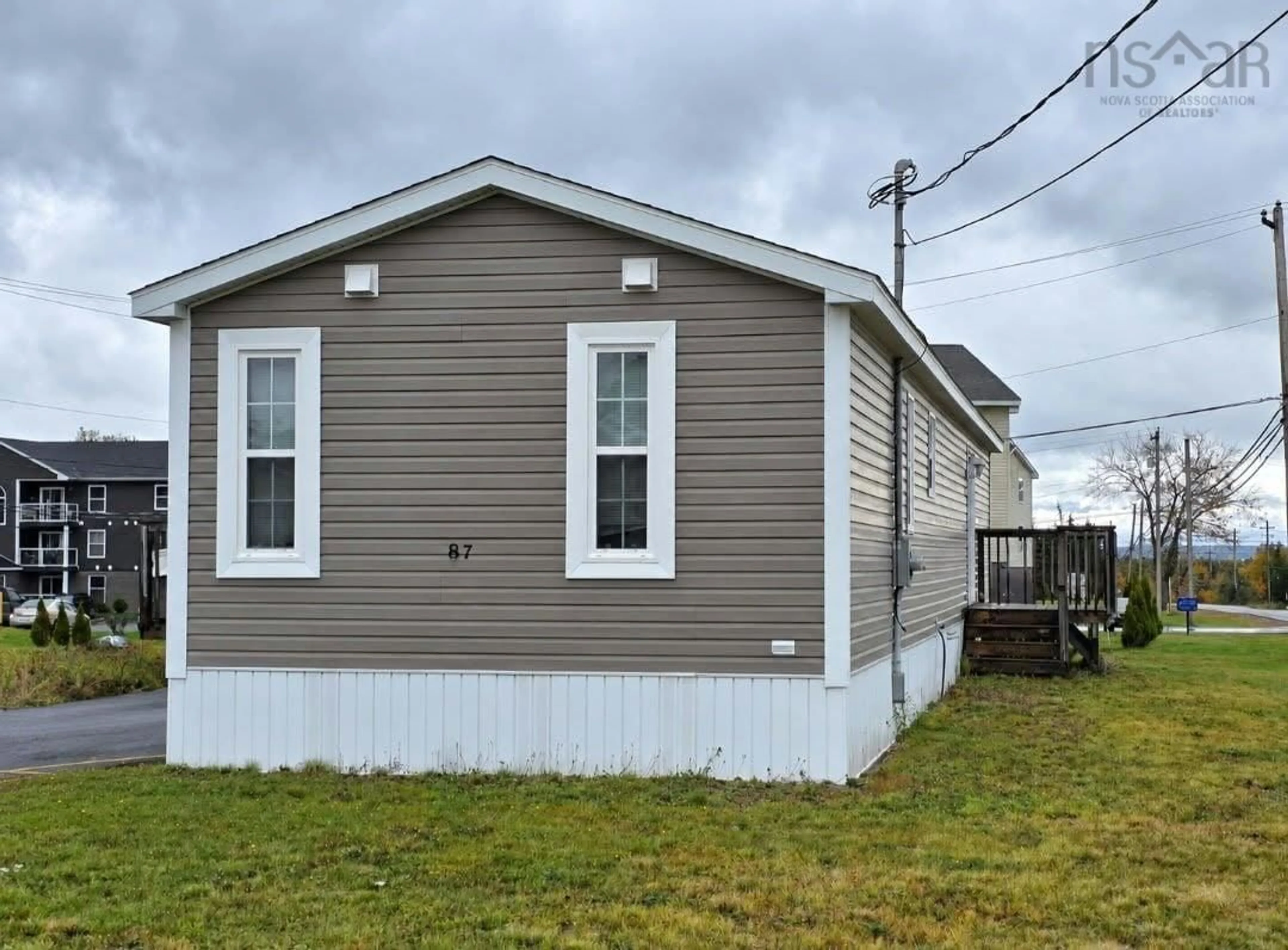 Home with vinyl exterior material, street for 87 Dresden Way, Debert Nova Scotia B0M 1G0