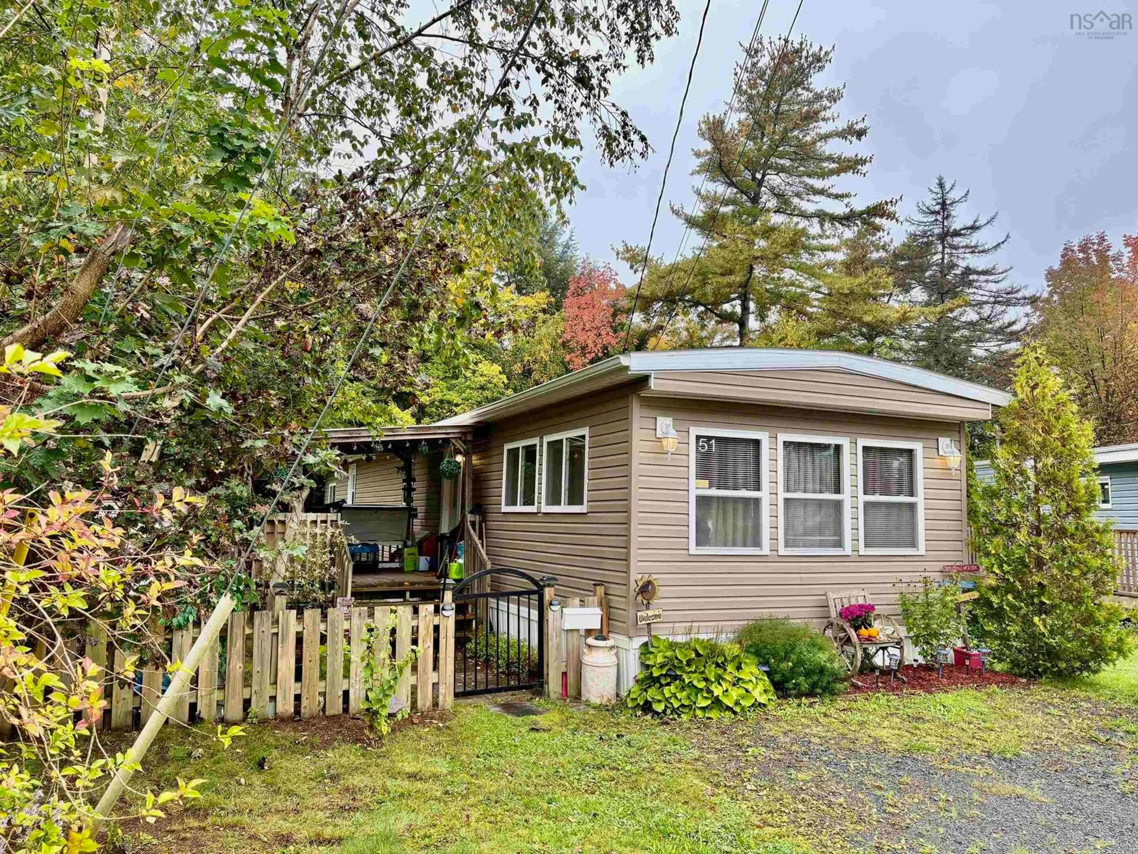 Home with vinyl exterior material, street for 51 Shelby Cres, New Minas Nova Scotia B4N 5J1