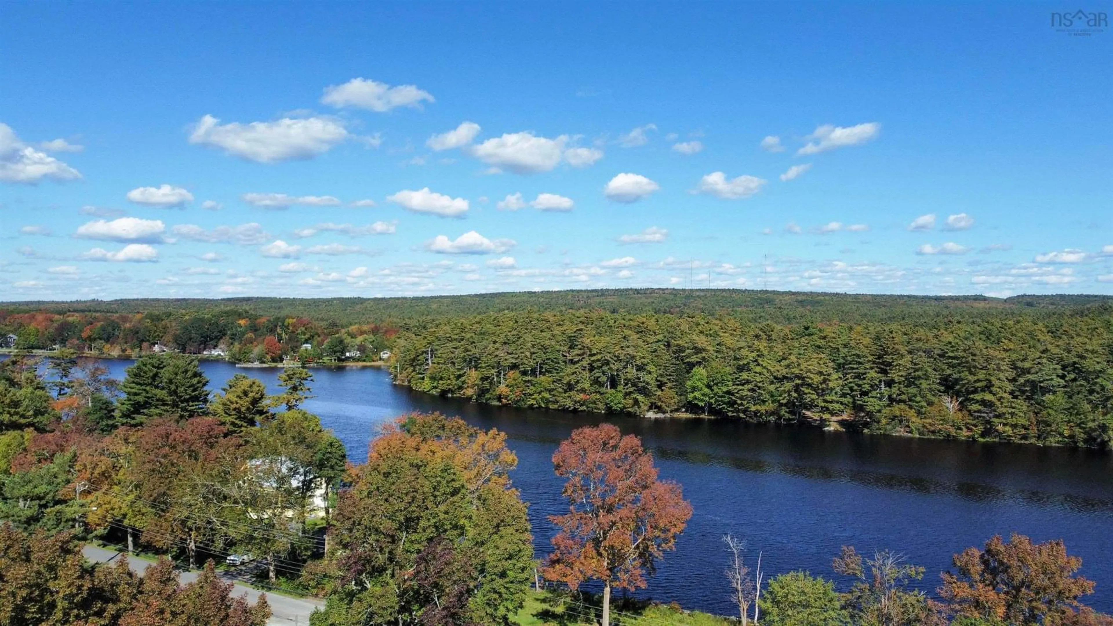 A pic from outside/outdoor area/front of a property/back of a property/a pic from drone, water/lake/river/ocean view for 86 West St, Milton Nova Scotia B0T 1P0