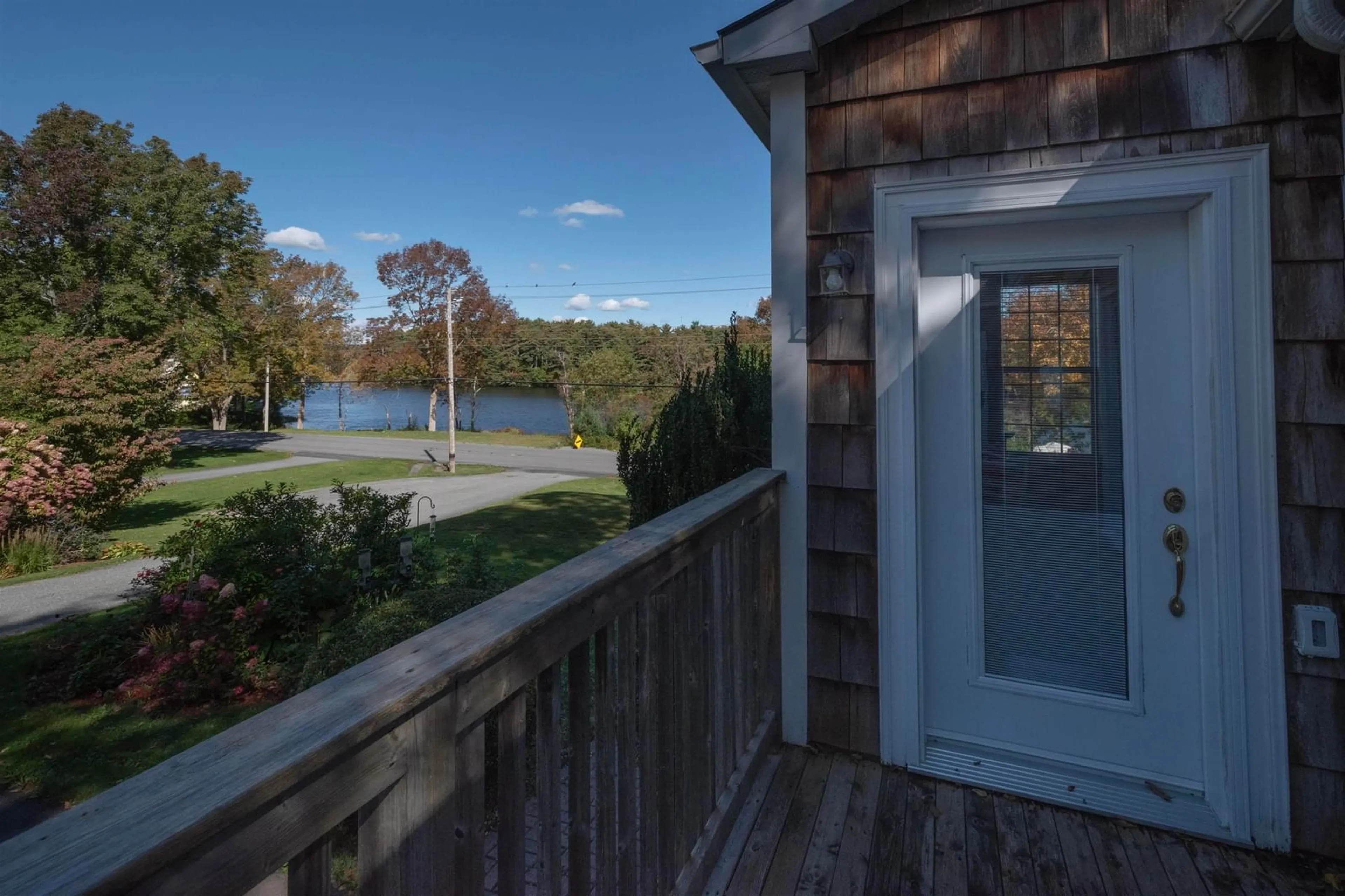 A pic from outside/outdoor area/front of a property/back of a property/a pic from drone, water/lake/river/ocean view for 86 West St, Milton Nova Scotia B0T 1P0