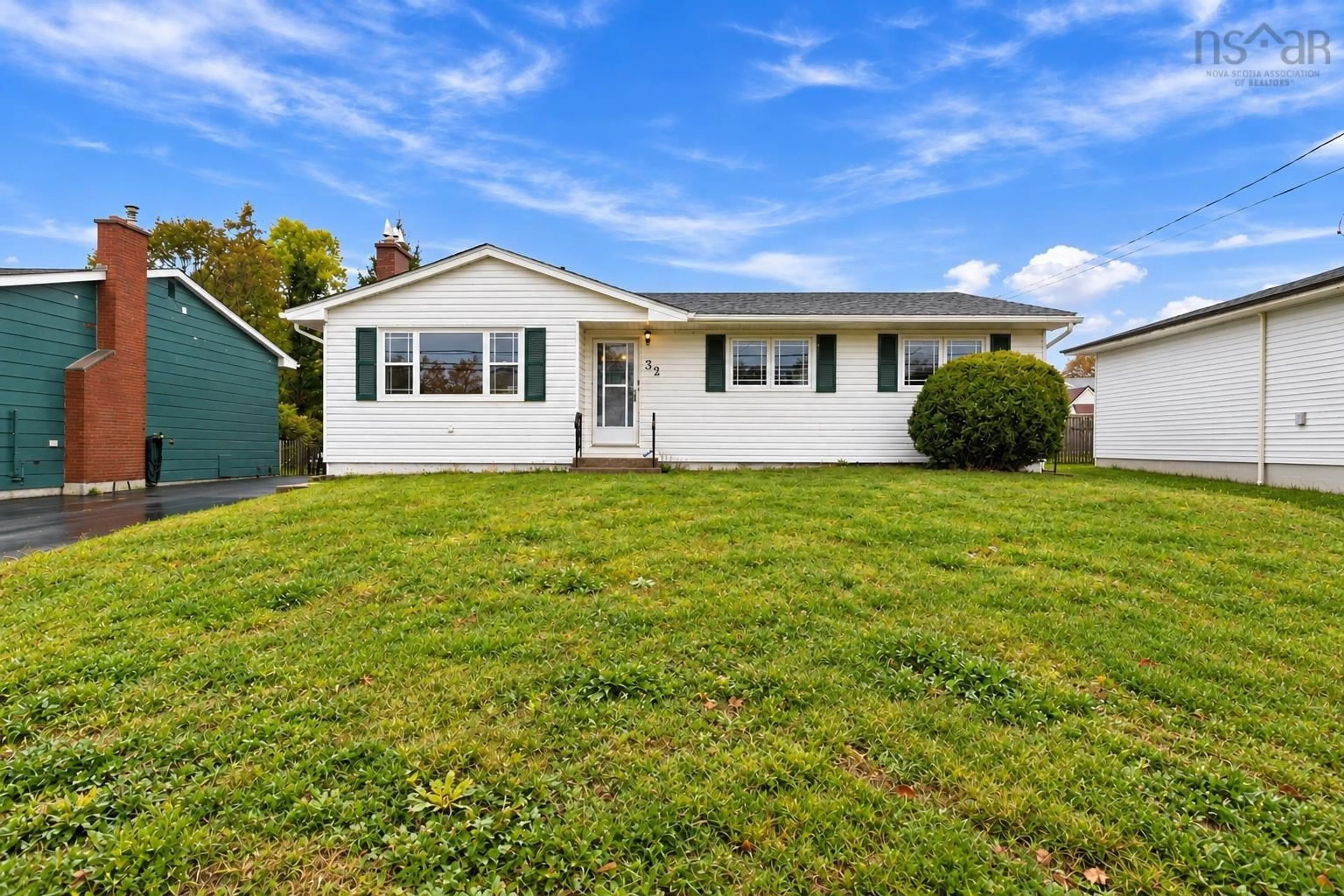 Home with vinyl exterior material, street for 32 Mount Edward Rd, Dartmouth Nova Scotia B2W 3K4