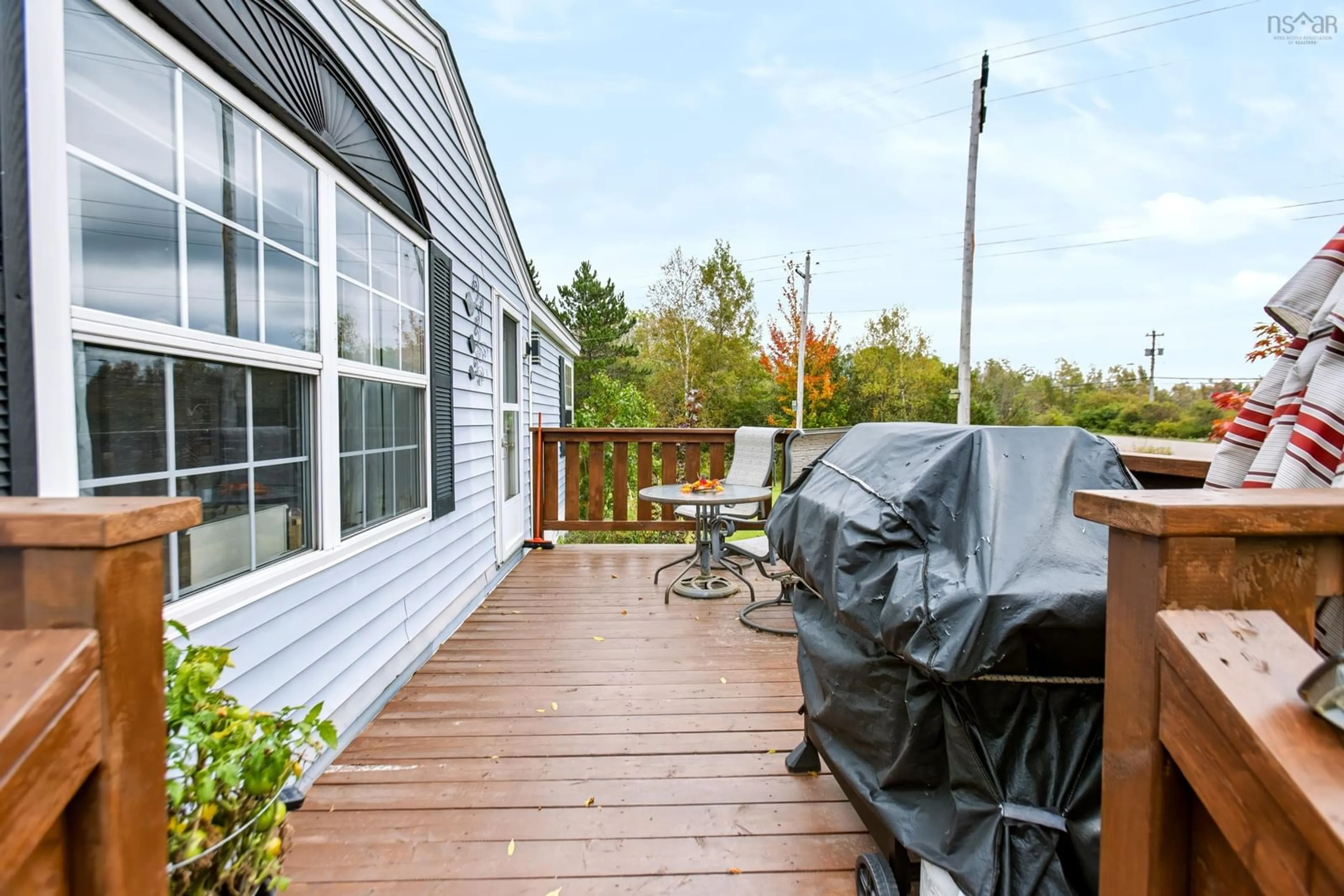 Patio, water/lake/river/ocean view for 1 Rosewood Dr, Amherst Nova Scotia B4H 4N8