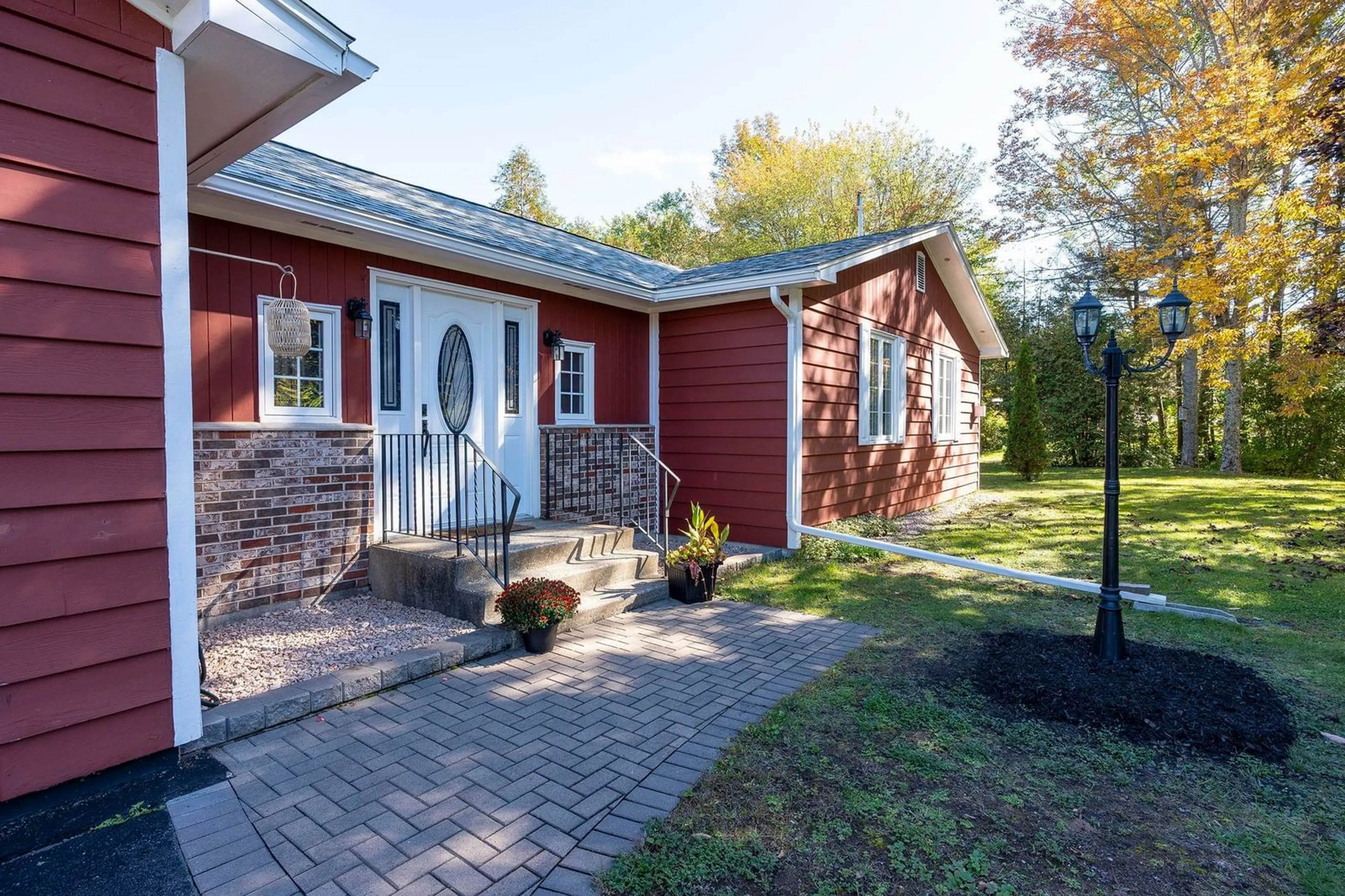 Home with brick exterior material, street for 268 Cambridge Mountain Road Rd, Cambridge Nova Scotia B0P 1G0