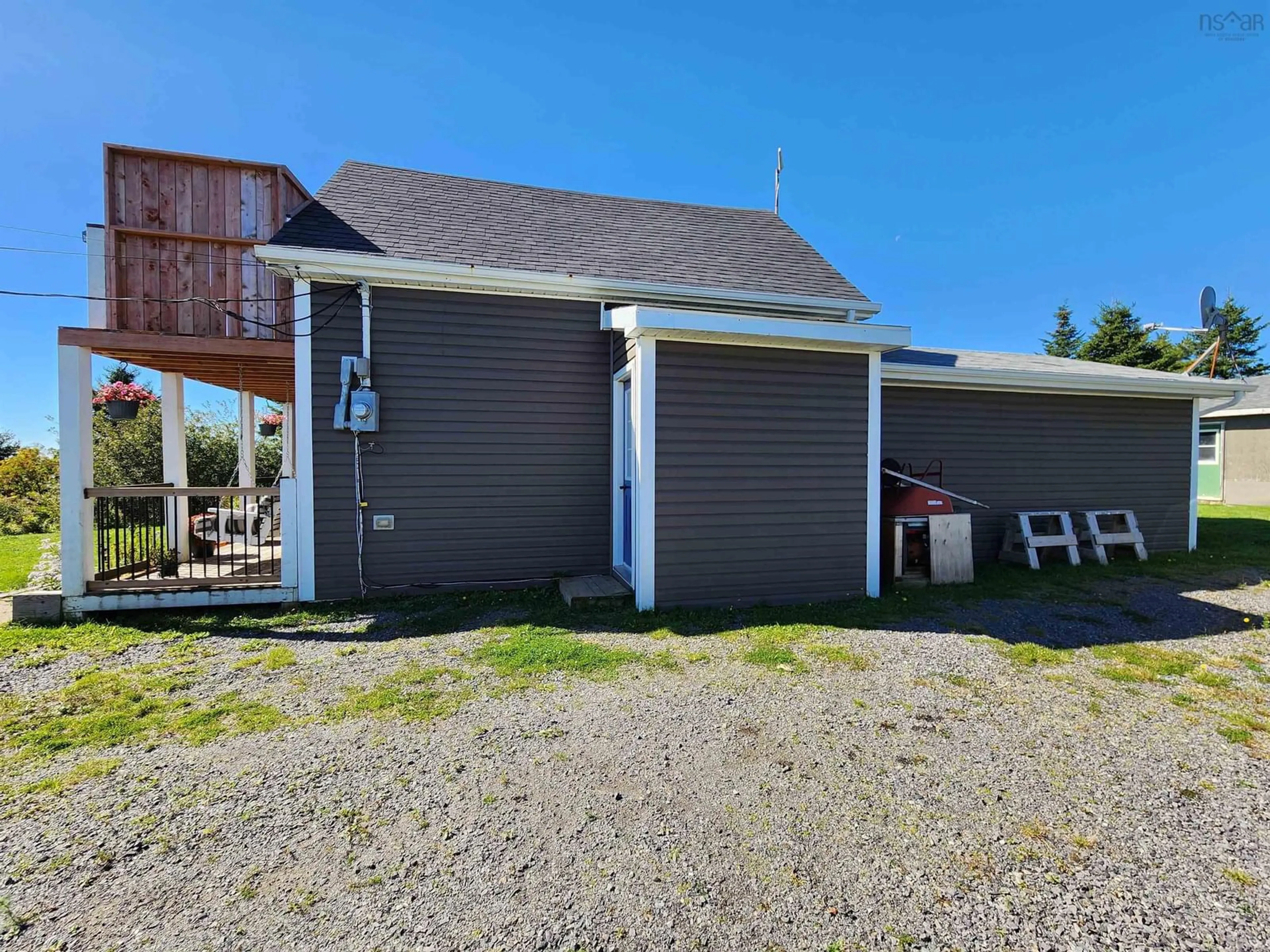 A pic from outside/outdoor area/front of a property/back of a property/a pic from drone, unknown for 5174 316 Hwy, Charlos Cove Nova Scotia B0H 1T0