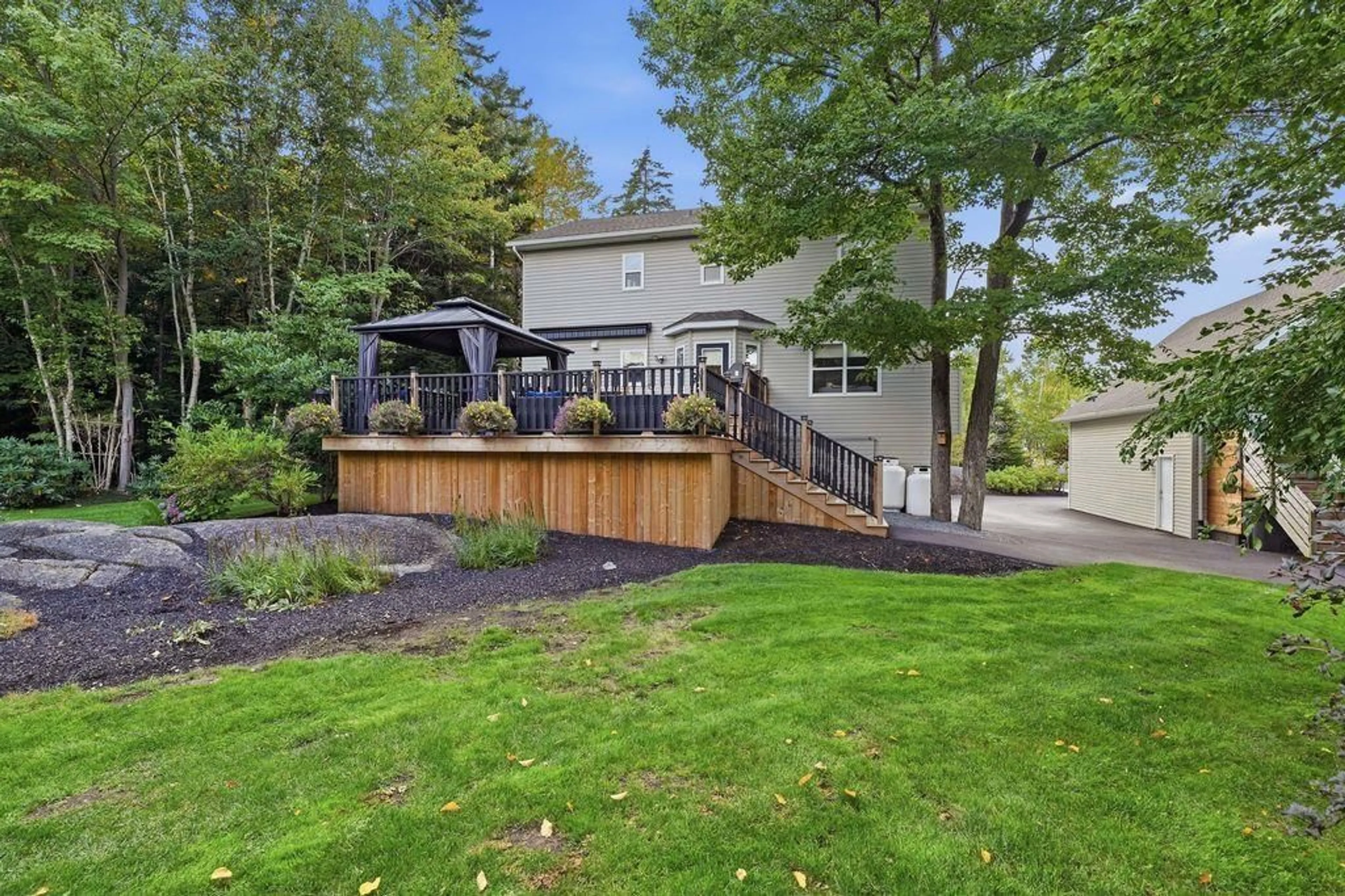 Patio, water/lake/river/ocean view for 248 Kingswood Dr, Hammonds Plains Nova Scotia B4B 1L2