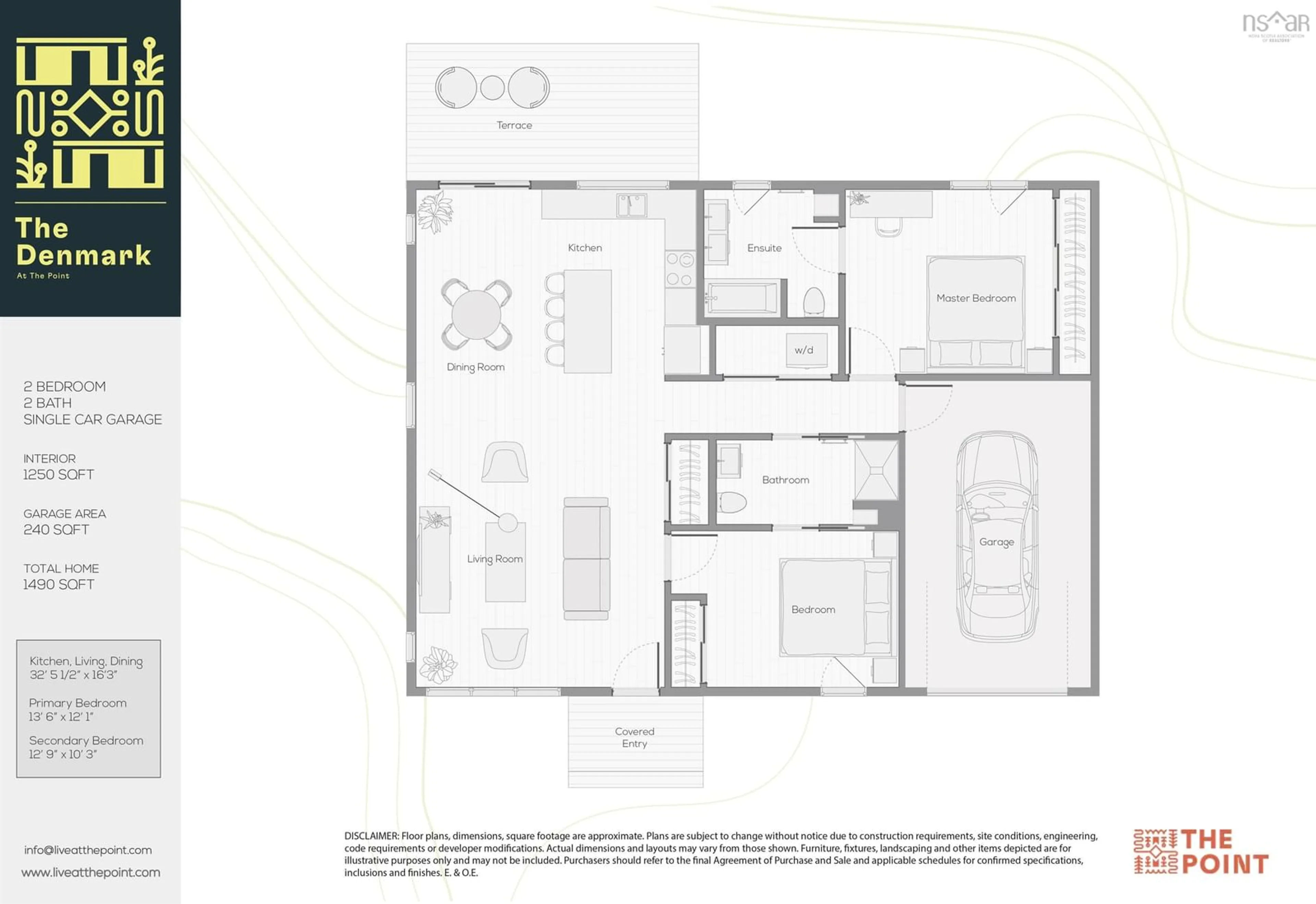 Floor plan for Oceanside Dr #UNIT 1, Mersey Point Nova Scotia B0T 1K0