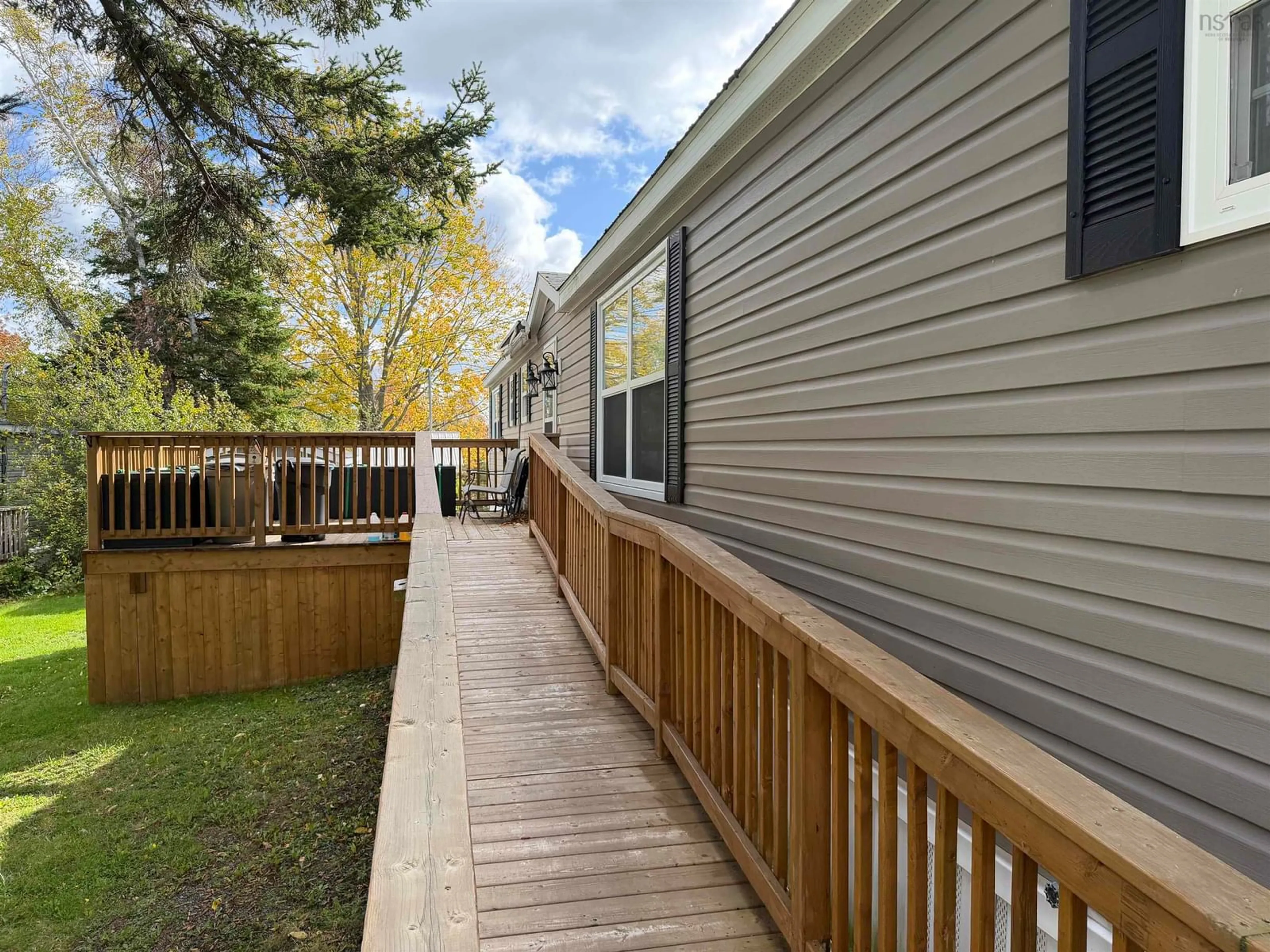 Home with vinyl exterior material, street for 14 Ventura Ave, Abercrombie Nova Scotia B0K 1H0
