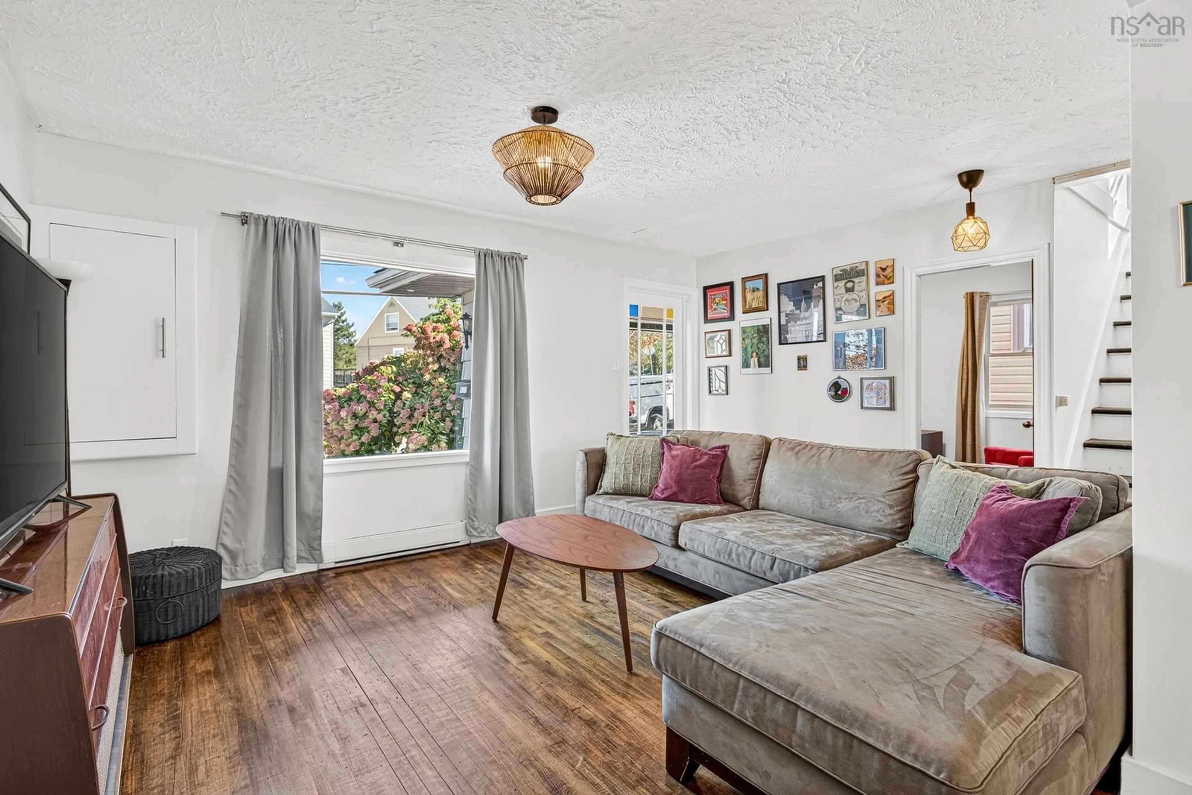 Living room with furniture, unknown for 5385/87 Glebe St, Halifax Nova Scotia B3K 2R2