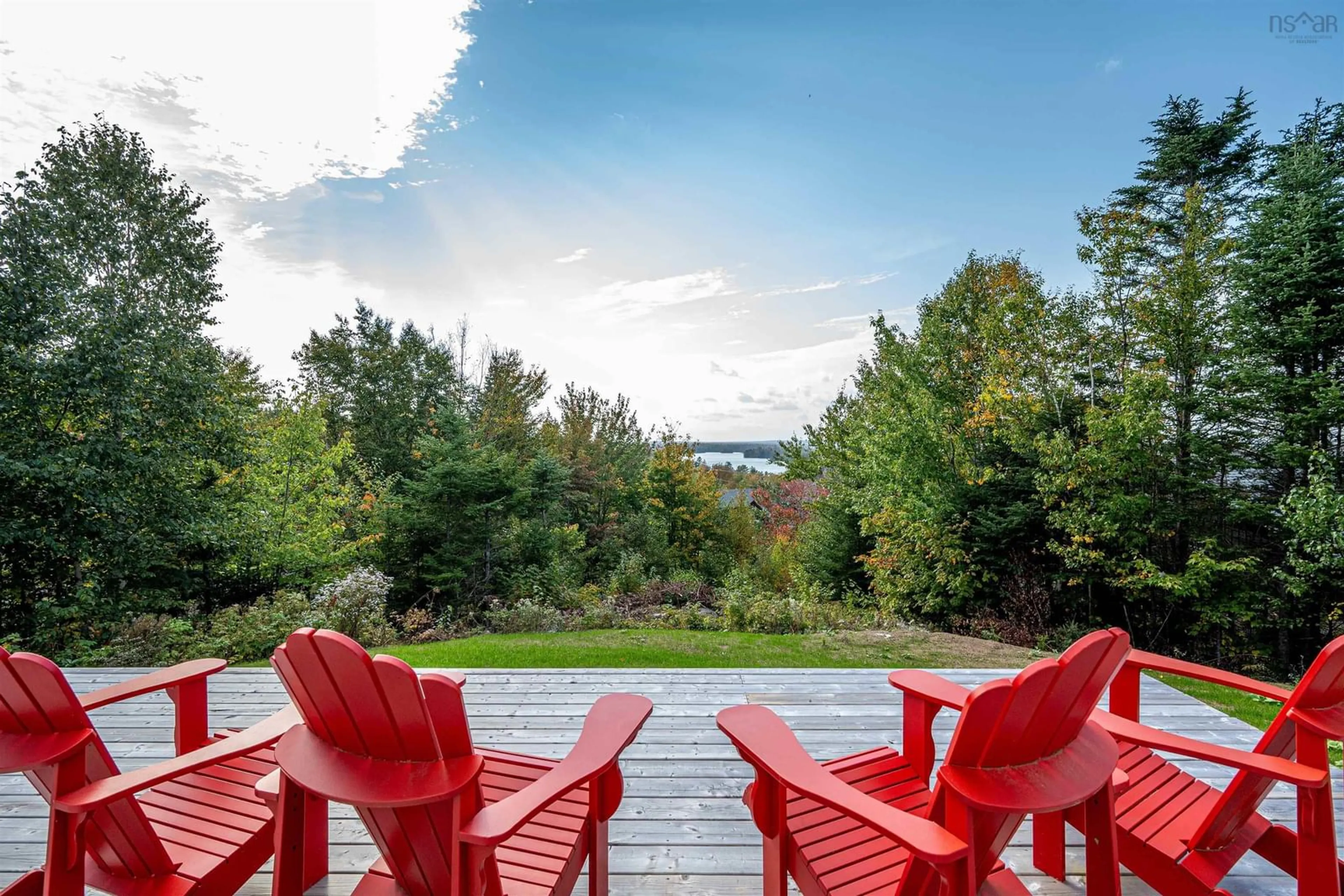 Patio, water/lake/river/ocean view for 68 Grandview Terr #61, East Uniacke Nova Scotia B0N 1Z0