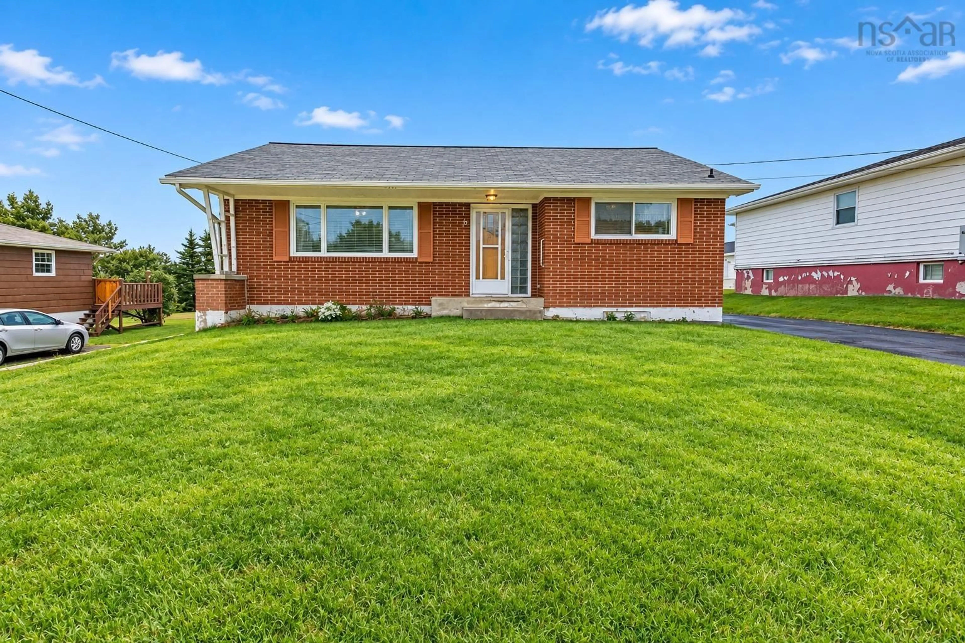 Home with brick exterior material, street for 6 Hillier St, Glace Bay Nova Scotia B1A 1C1